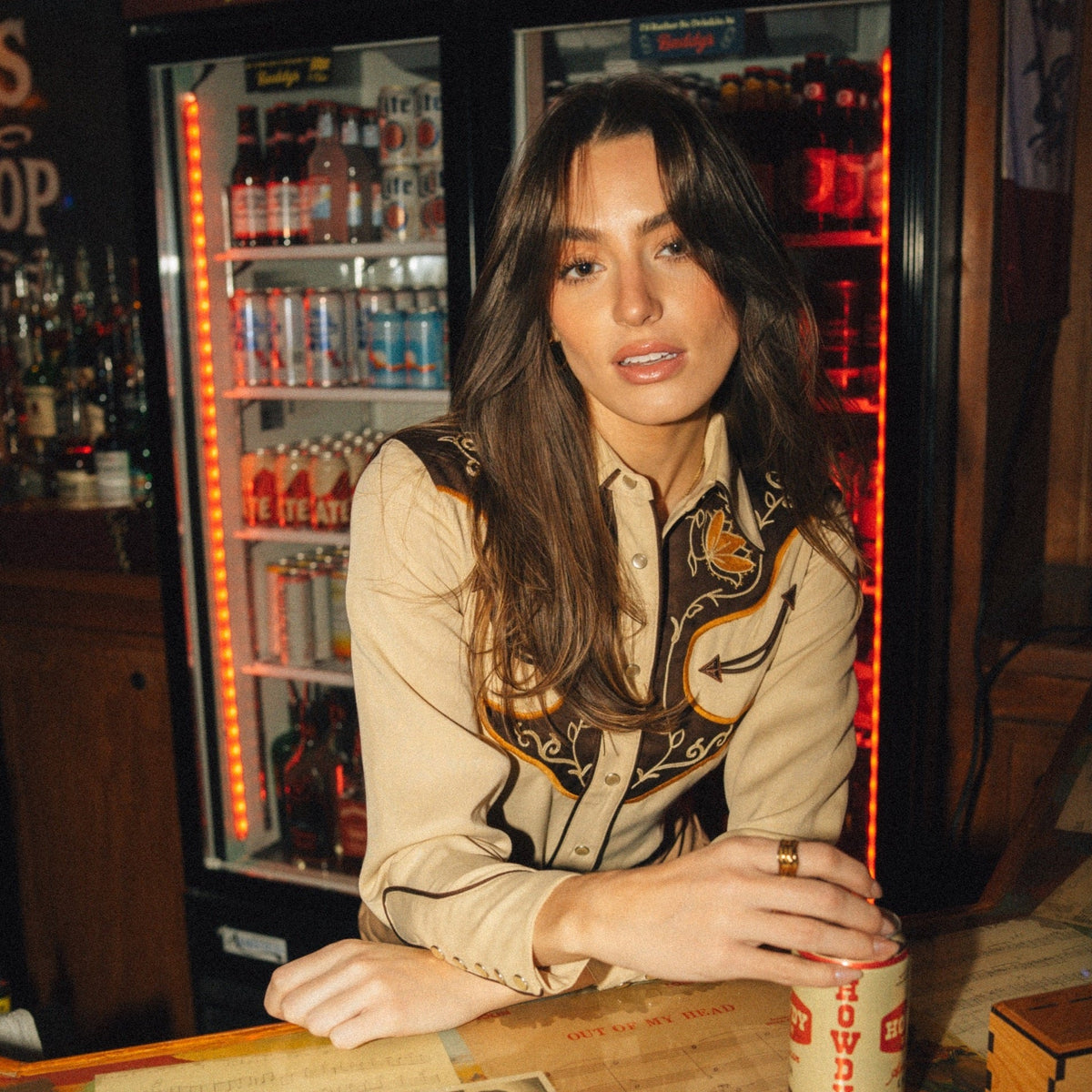 Chain Stitched Womens Shirts