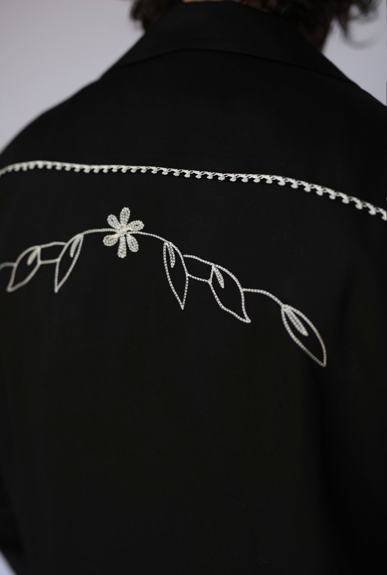 Bolero Men's Jacket - Nogales - Black and White