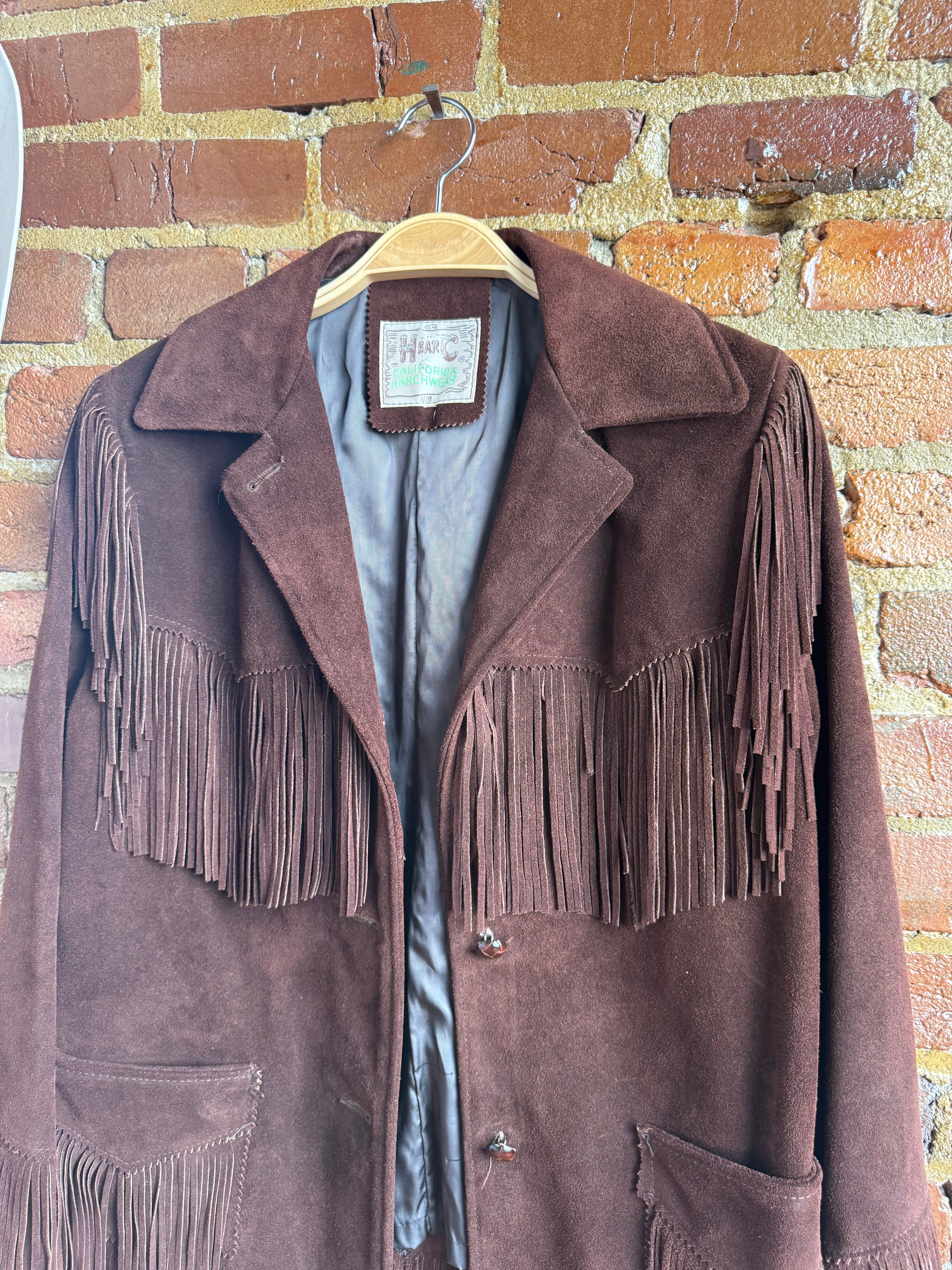 Archive 1960’s Fringe Suede Vintage Jacket