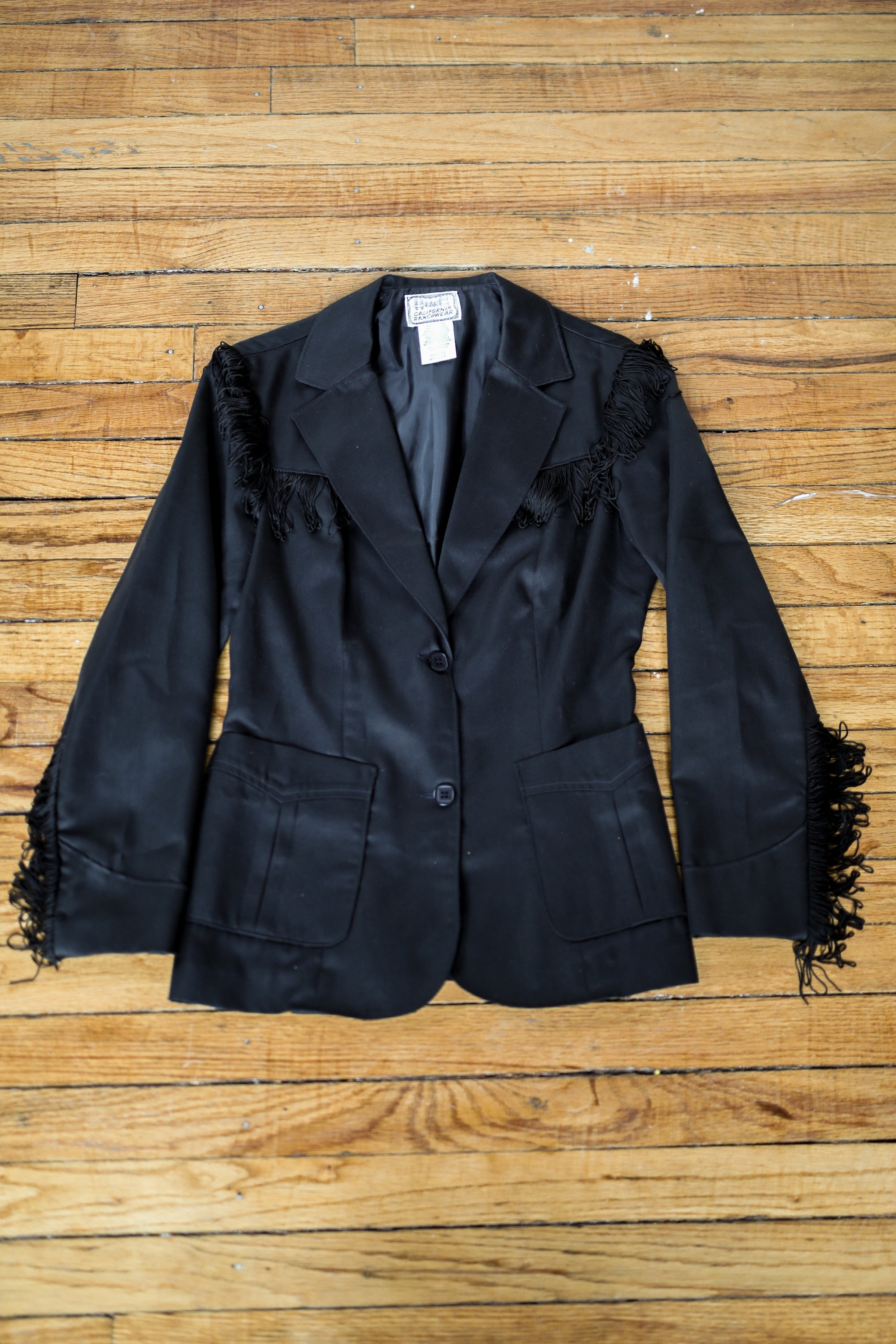 1970'S RODEO BLAZER WITH FRINGE SMALL / MEDIUM