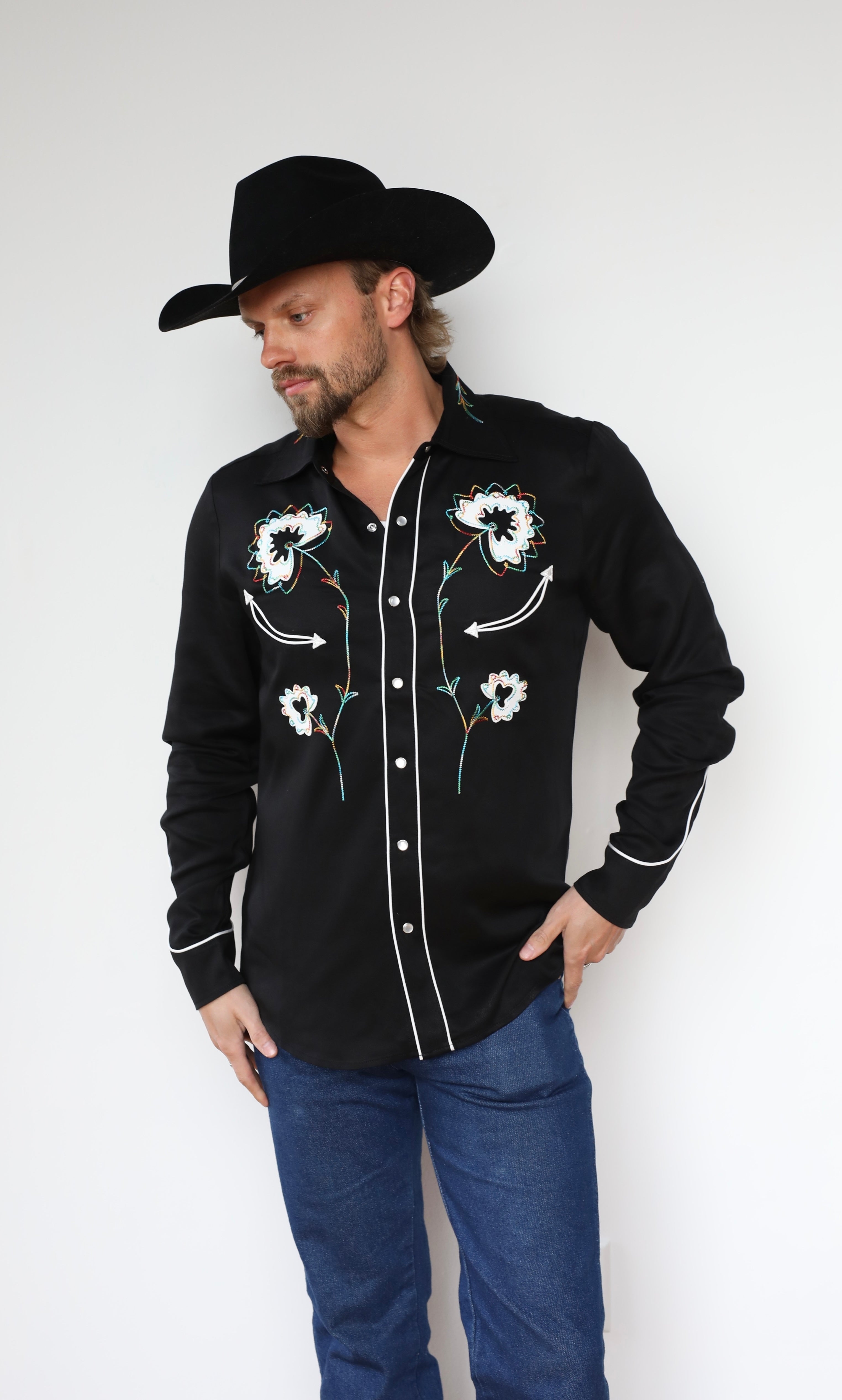 Texas Men's Shirt Black