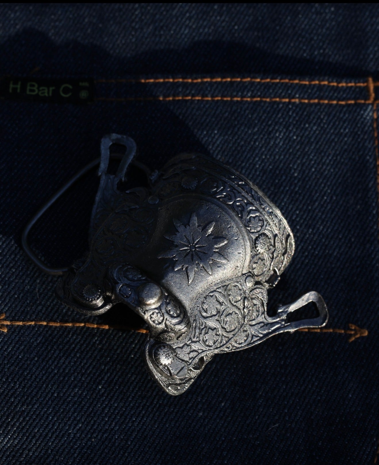 Saddle Belt Buckle - Five Pieces of the Frontier