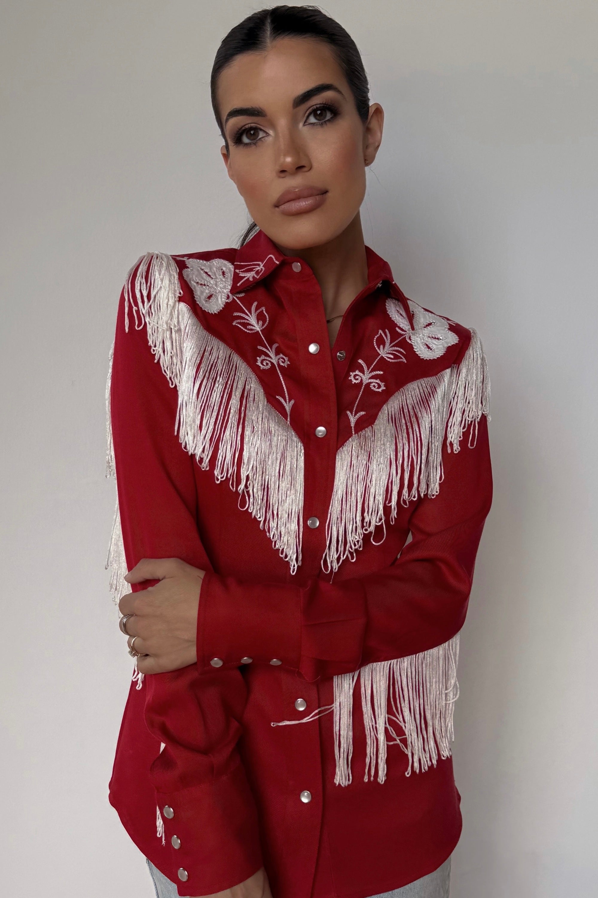 Taos Women's Shirt Red