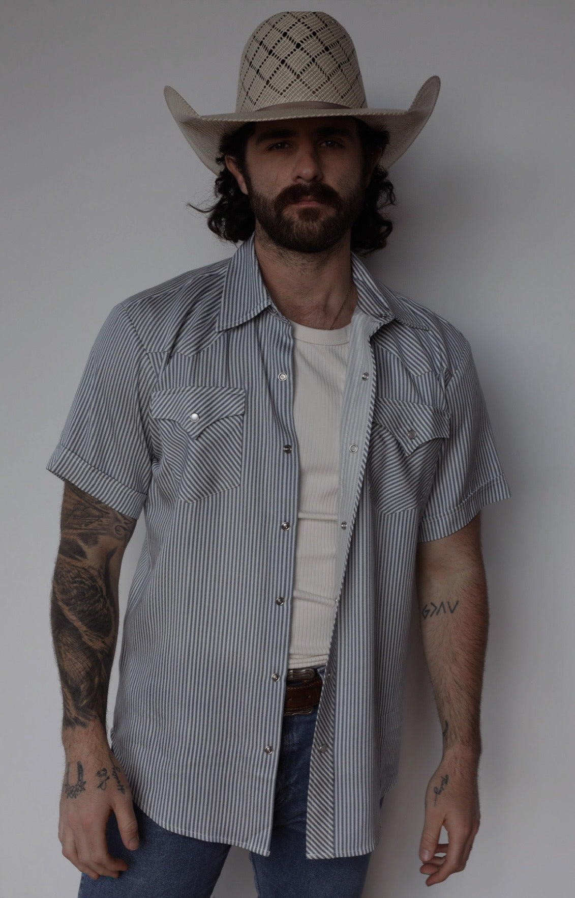 Newport Gray Striped