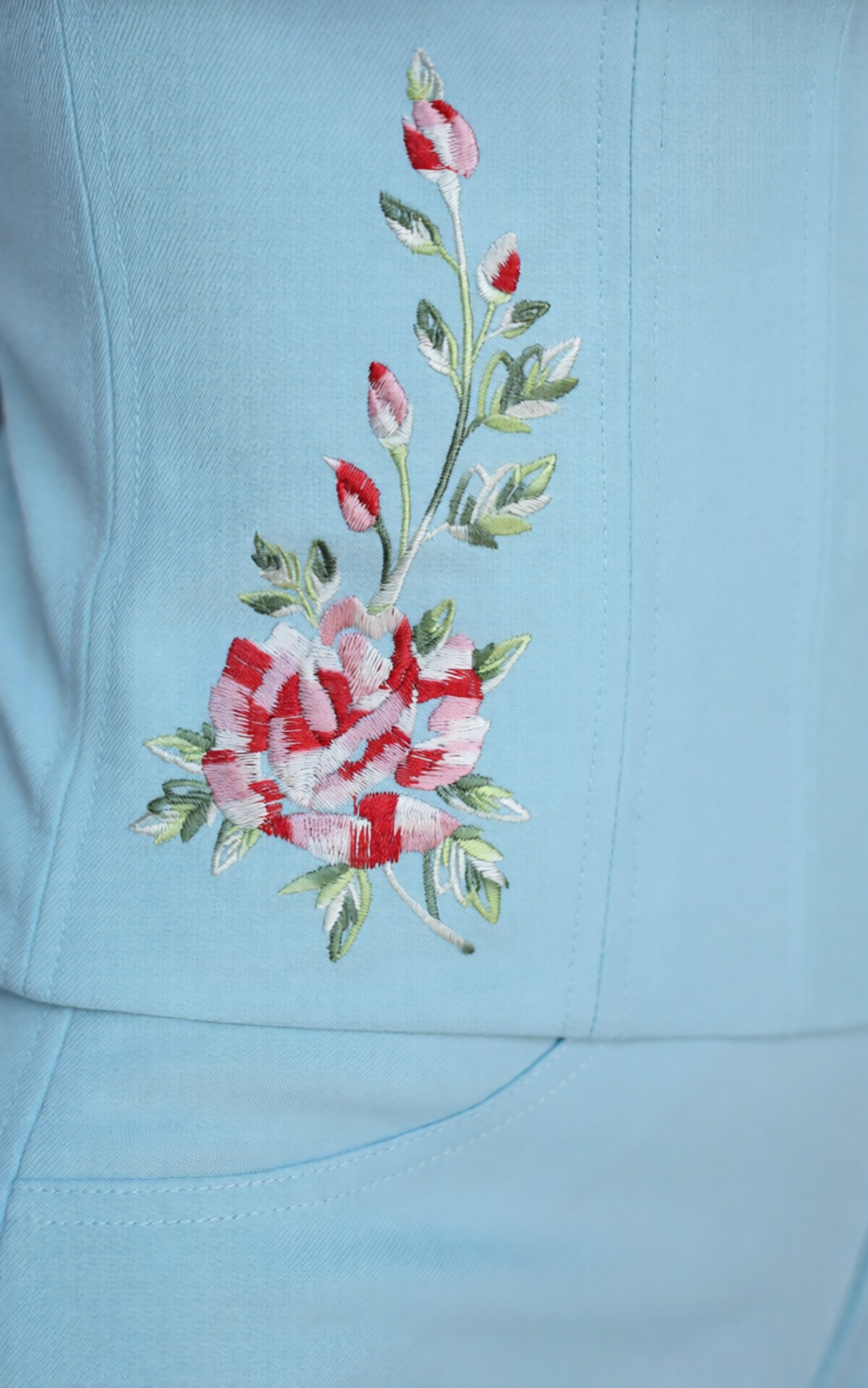 Abilene Corset Blue