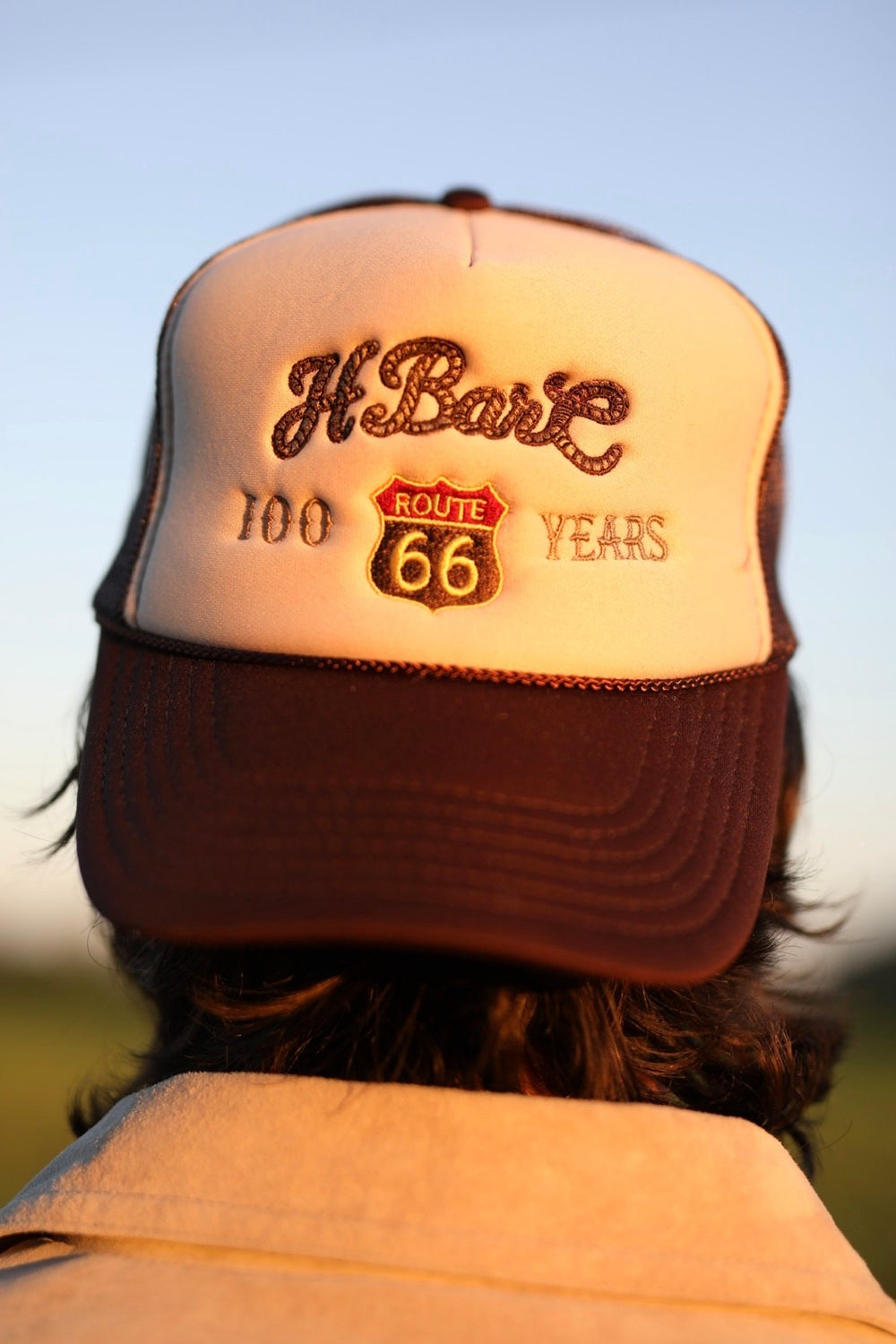 H Bar C Baseball Hat - Tan 66 Shield
