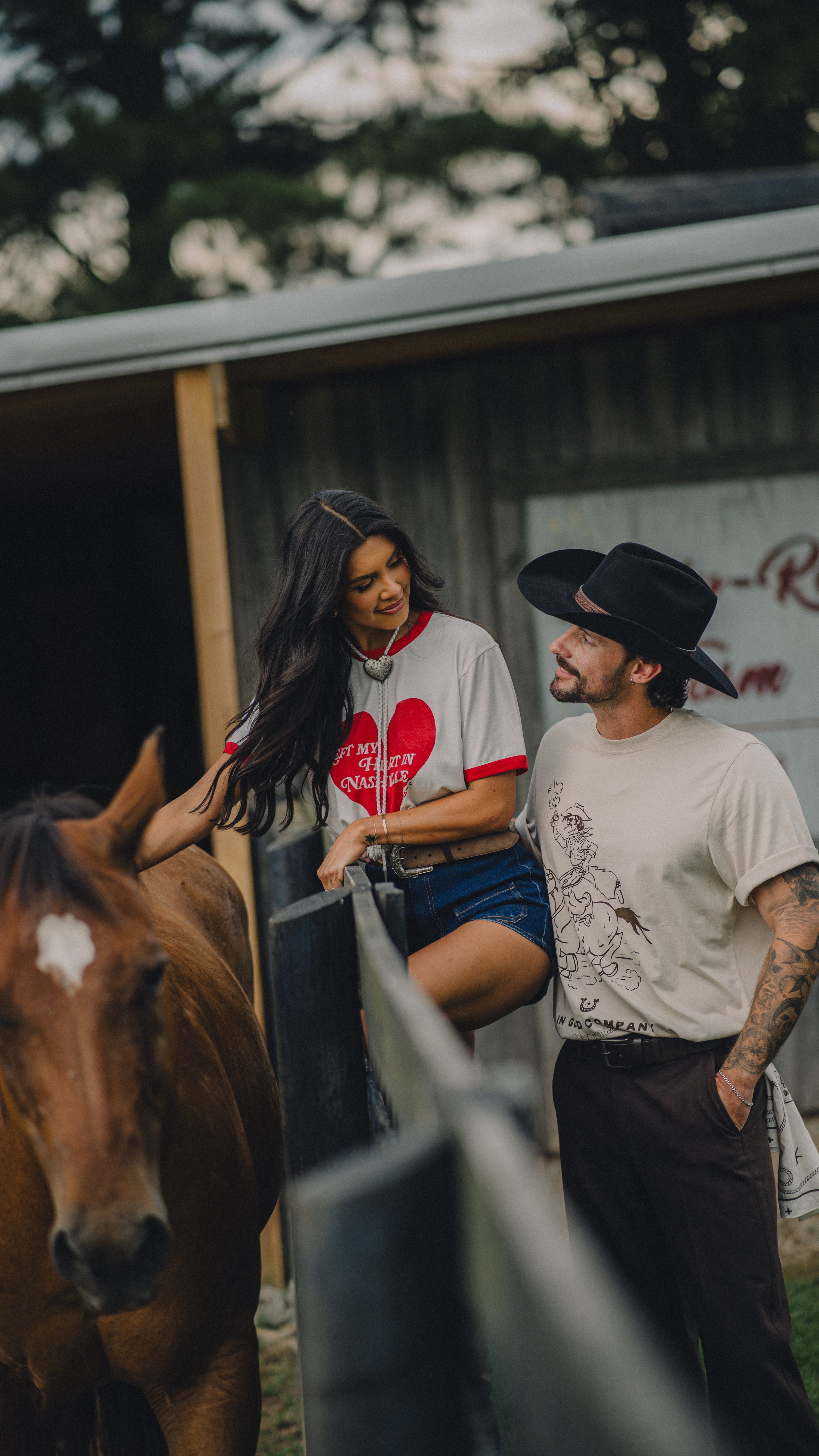 H Bar C X Rustler ‘In Good Company’ Men’s T-Shirt