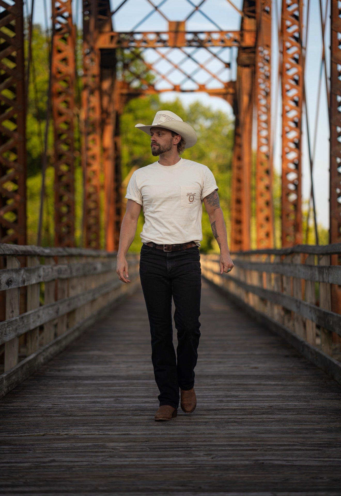 H Bar C T Shirt - Tulsa Rope