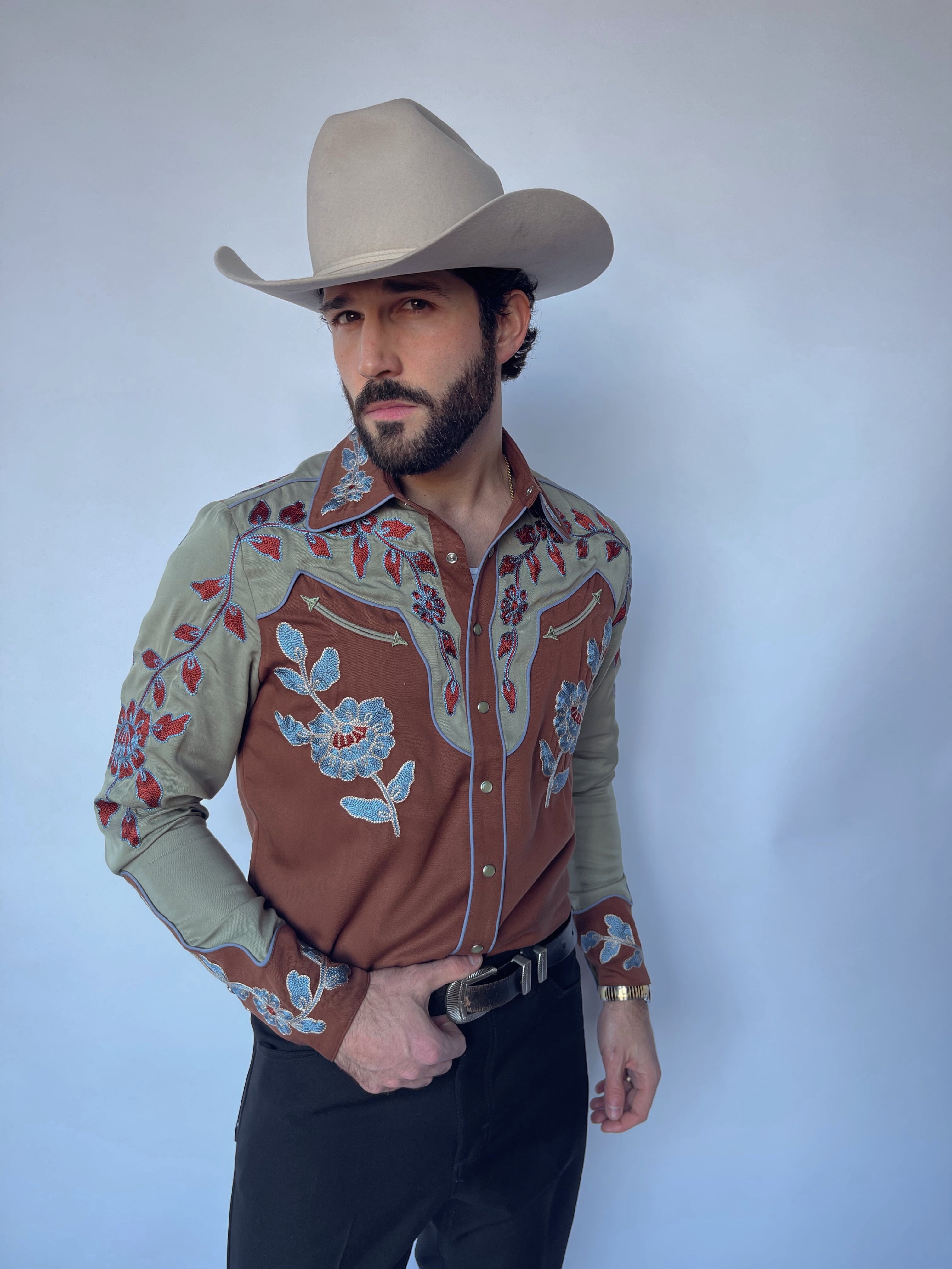 San Antonio Shirt Men's Brown