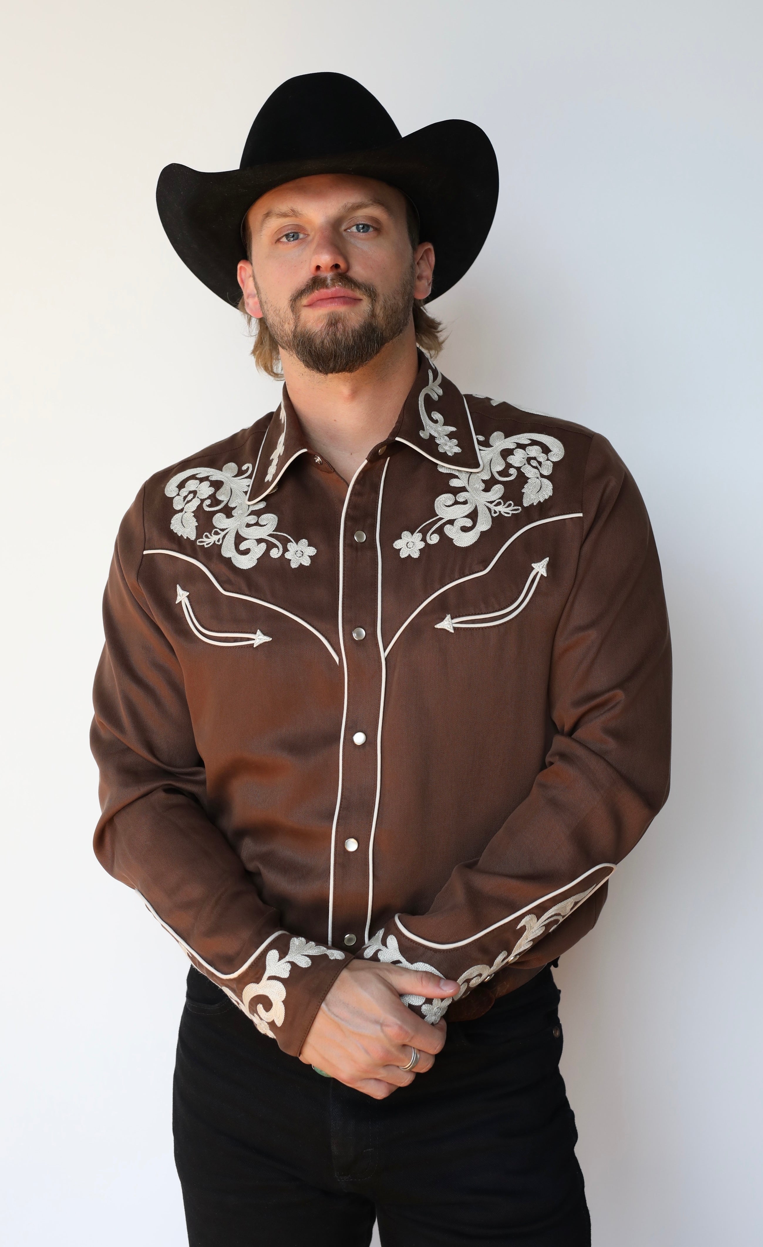 Durango Men's Shirt Brown