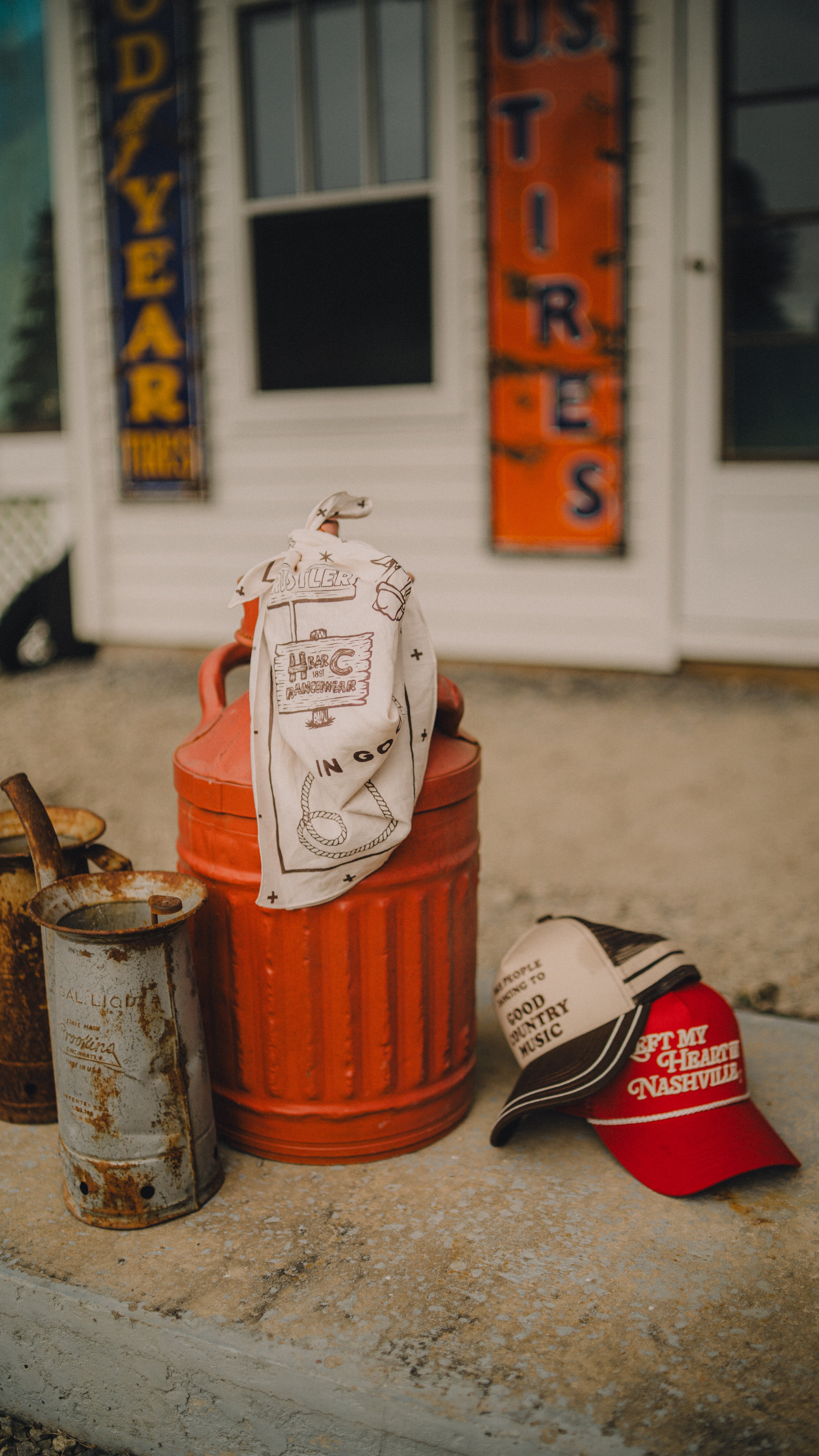 H Bar C X Rustler Bandana