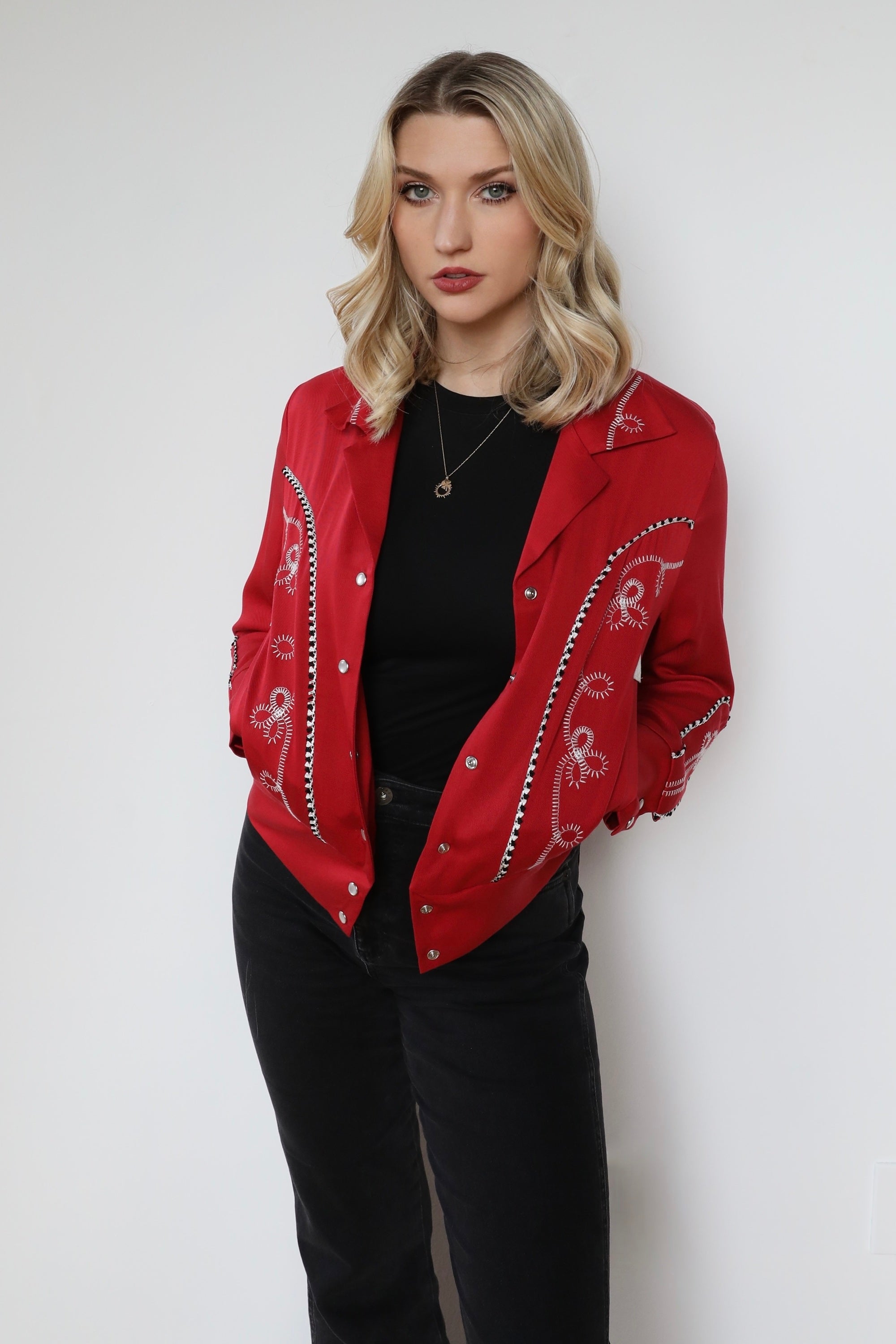 Bolero Women's Jacket Red