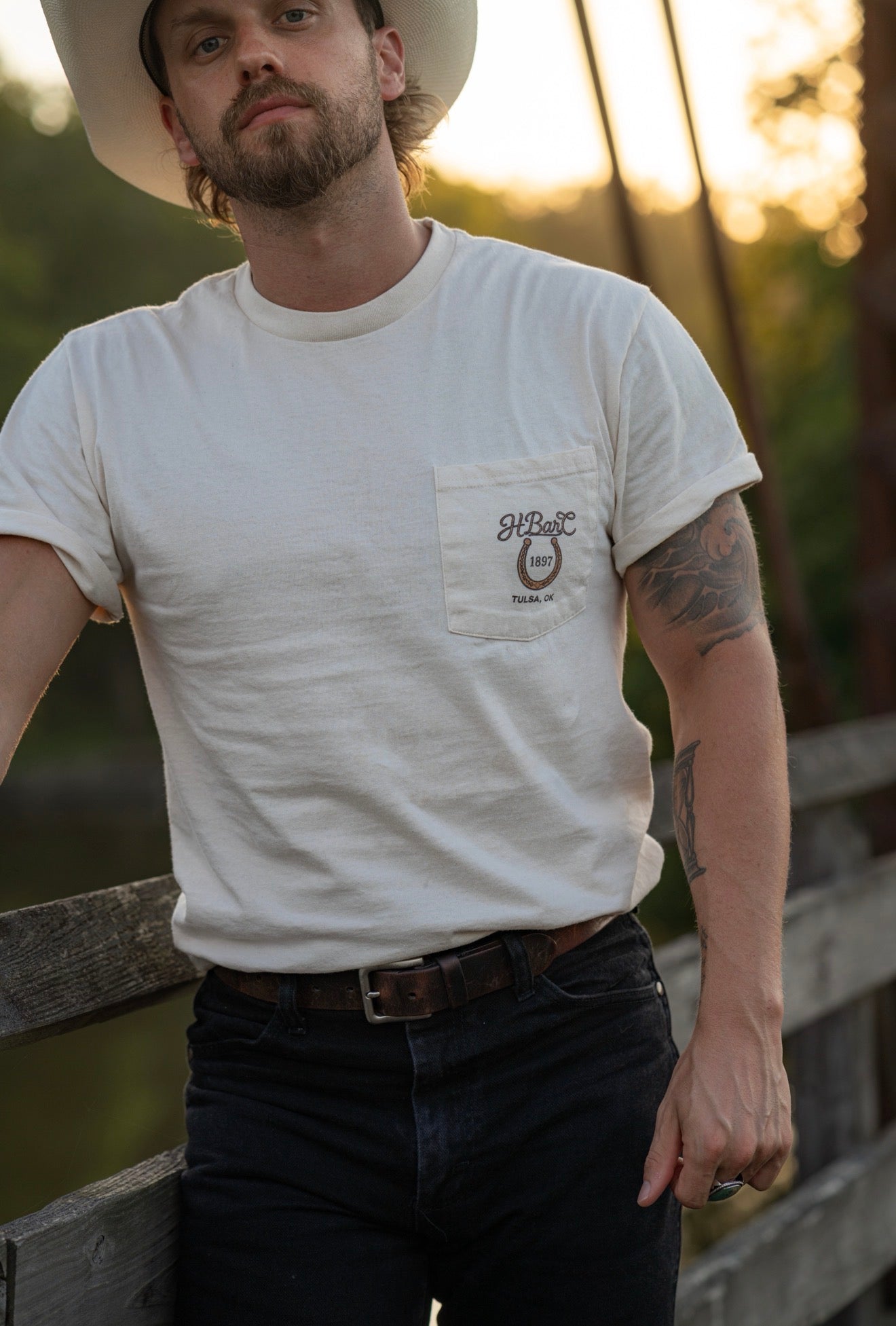 H Bar C T Shirt - Tulsa Rope