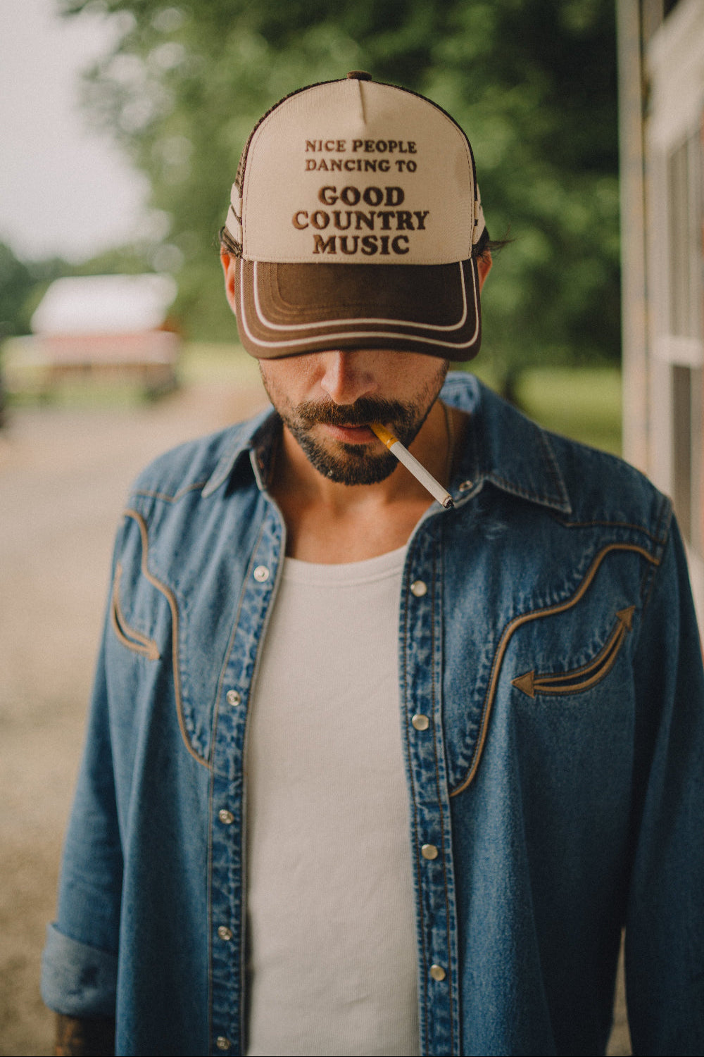 H Bar C X Rustler ‘Nice People’ Trucker Hat