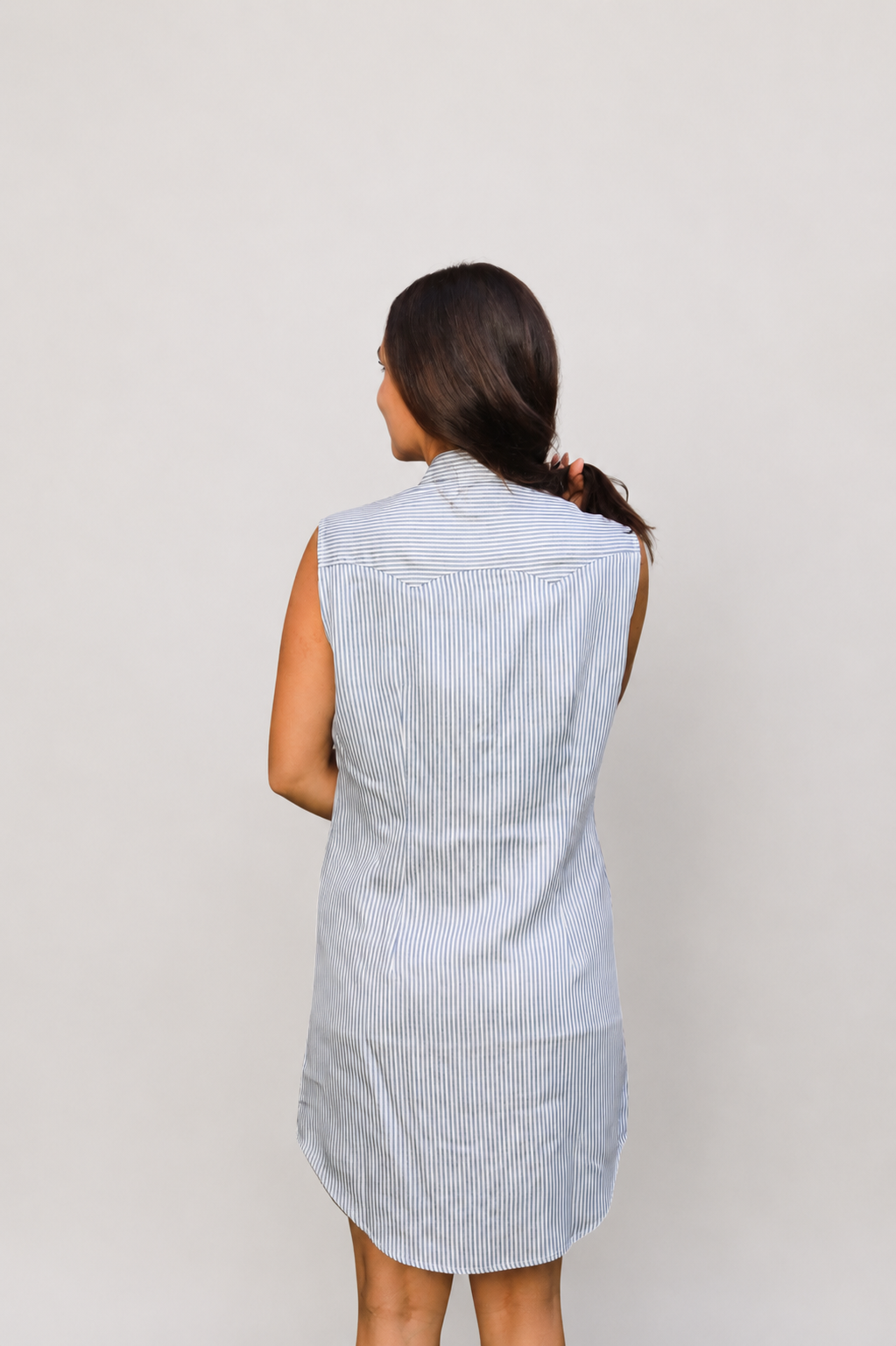 Palm Beach Women's Dress Grey Striped