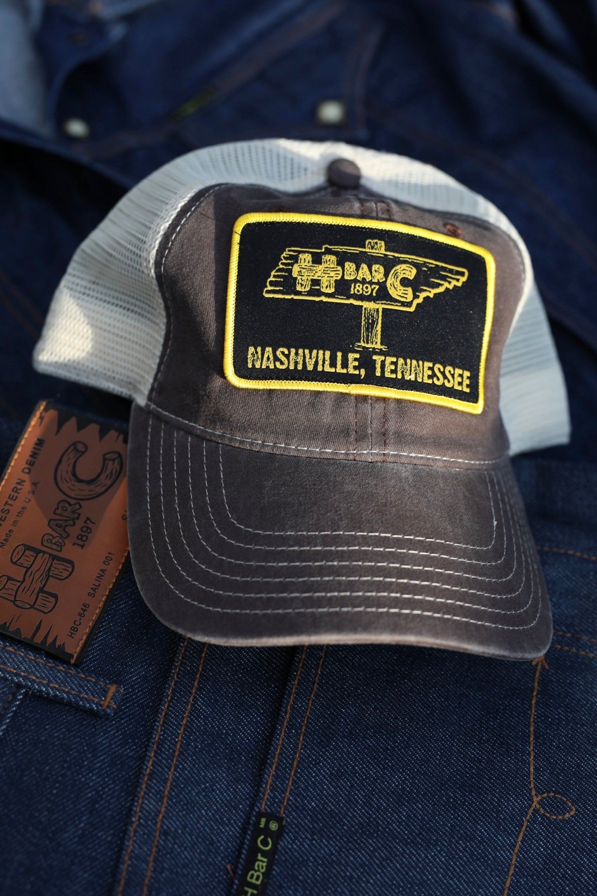 TN SIGNPOST MESH HAT - BROWN