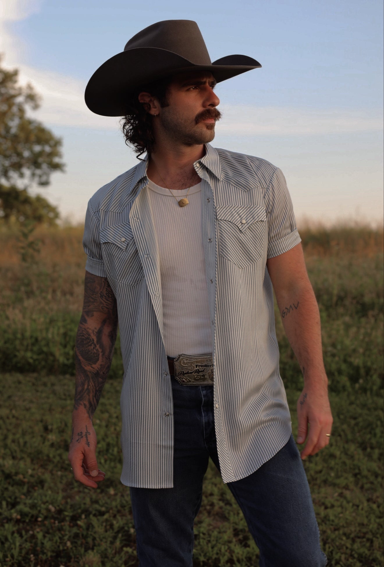 Newport Gray Striped