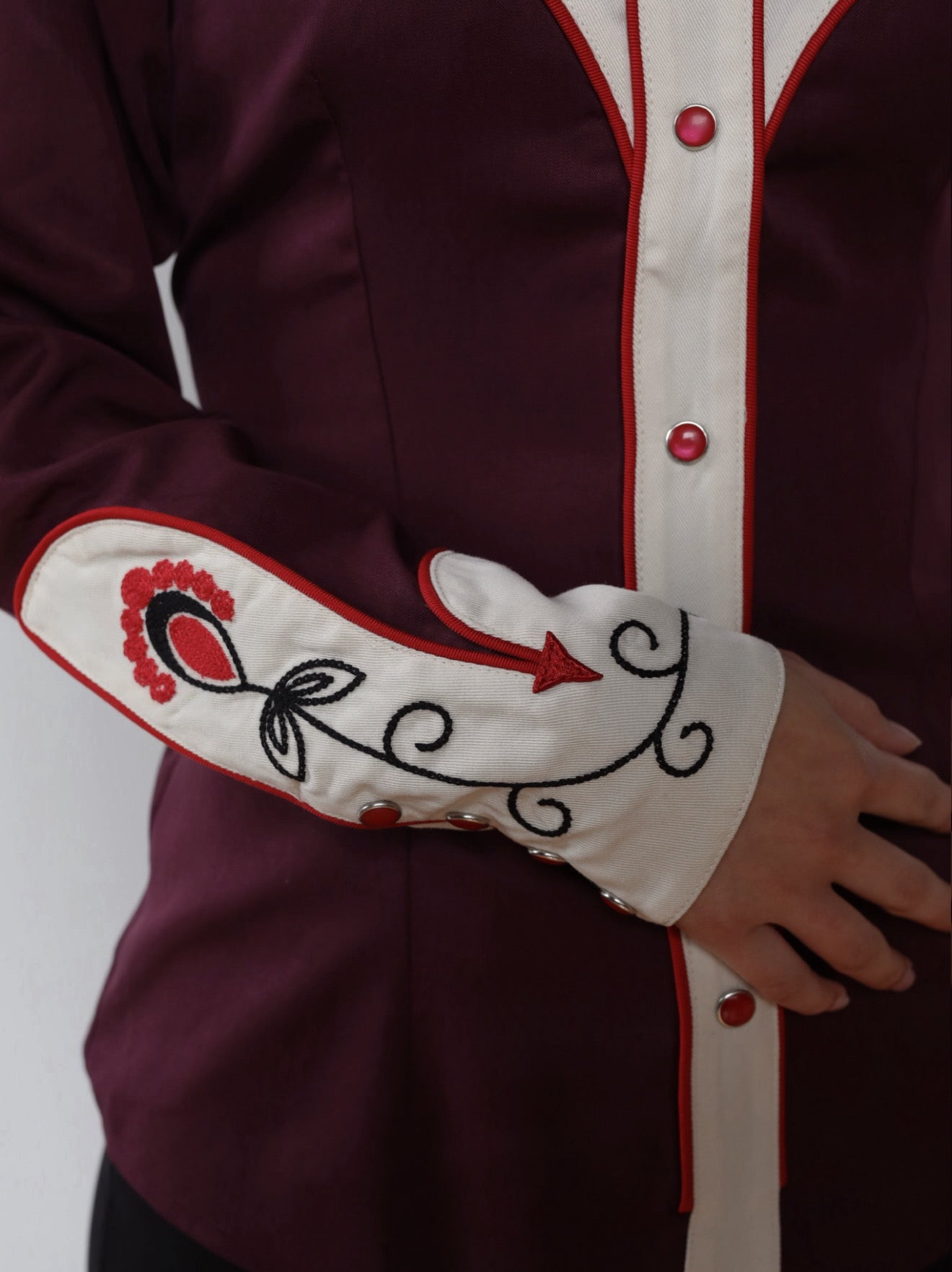 San Jose Women's Shirt Burgundy