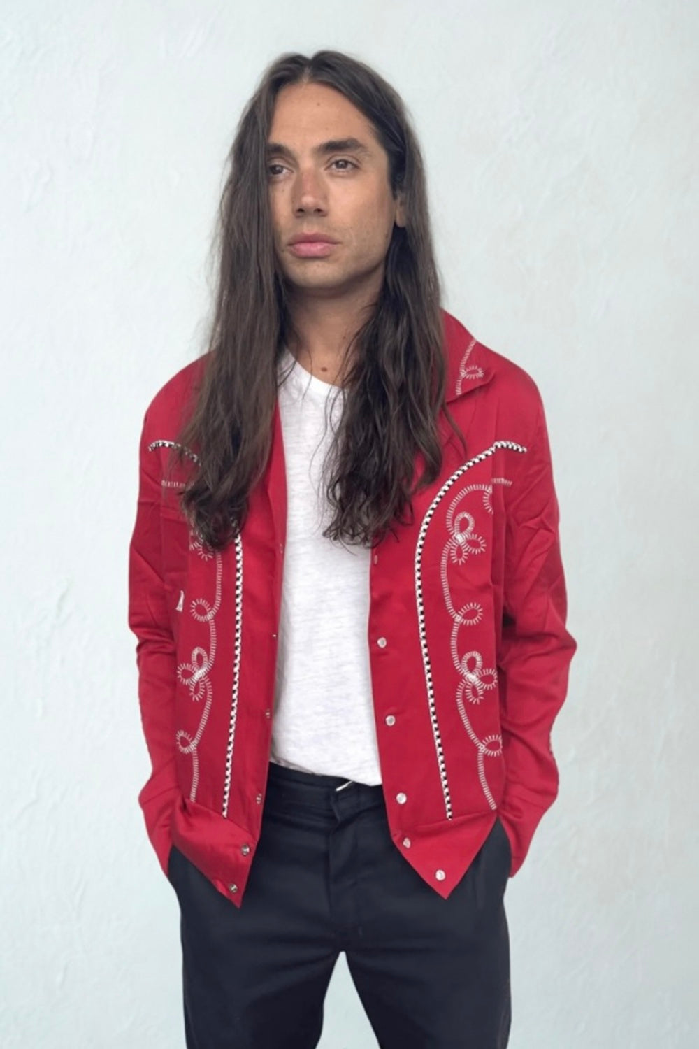 Bolero Men's Jacket Red