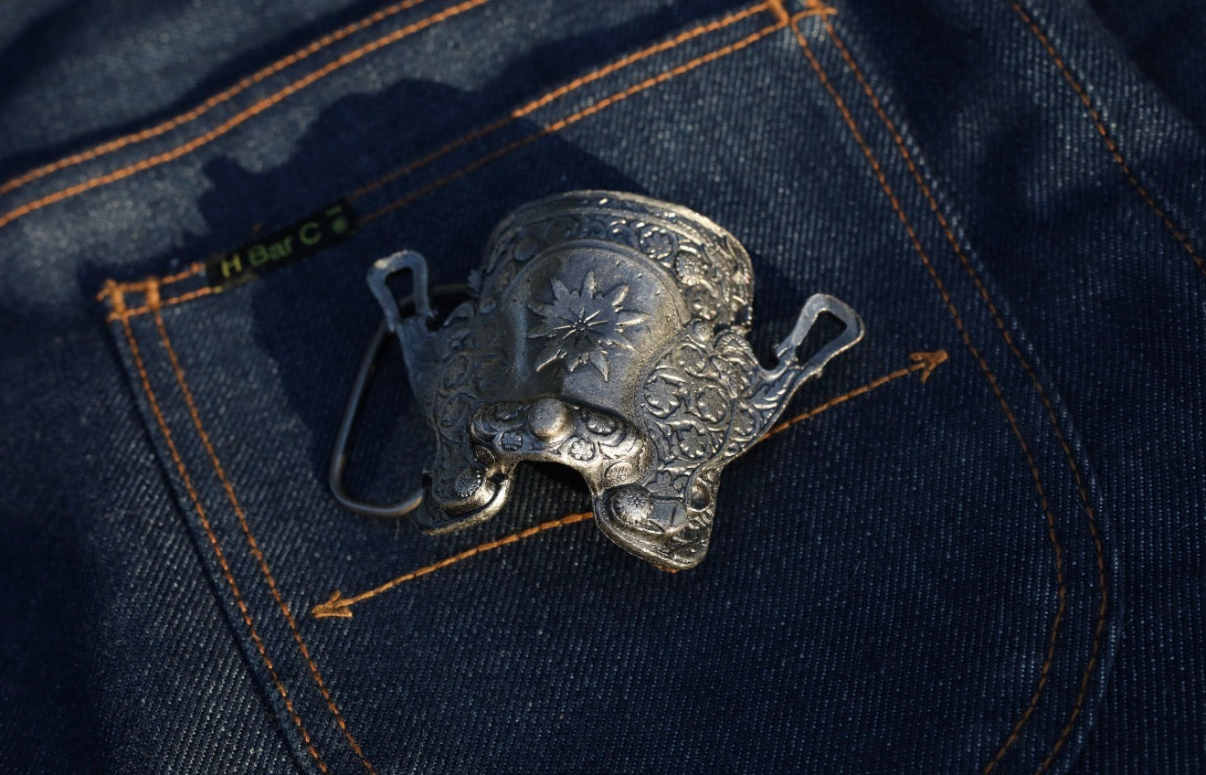 Saddle Belt Buckle - Five Pieces of the Frontier