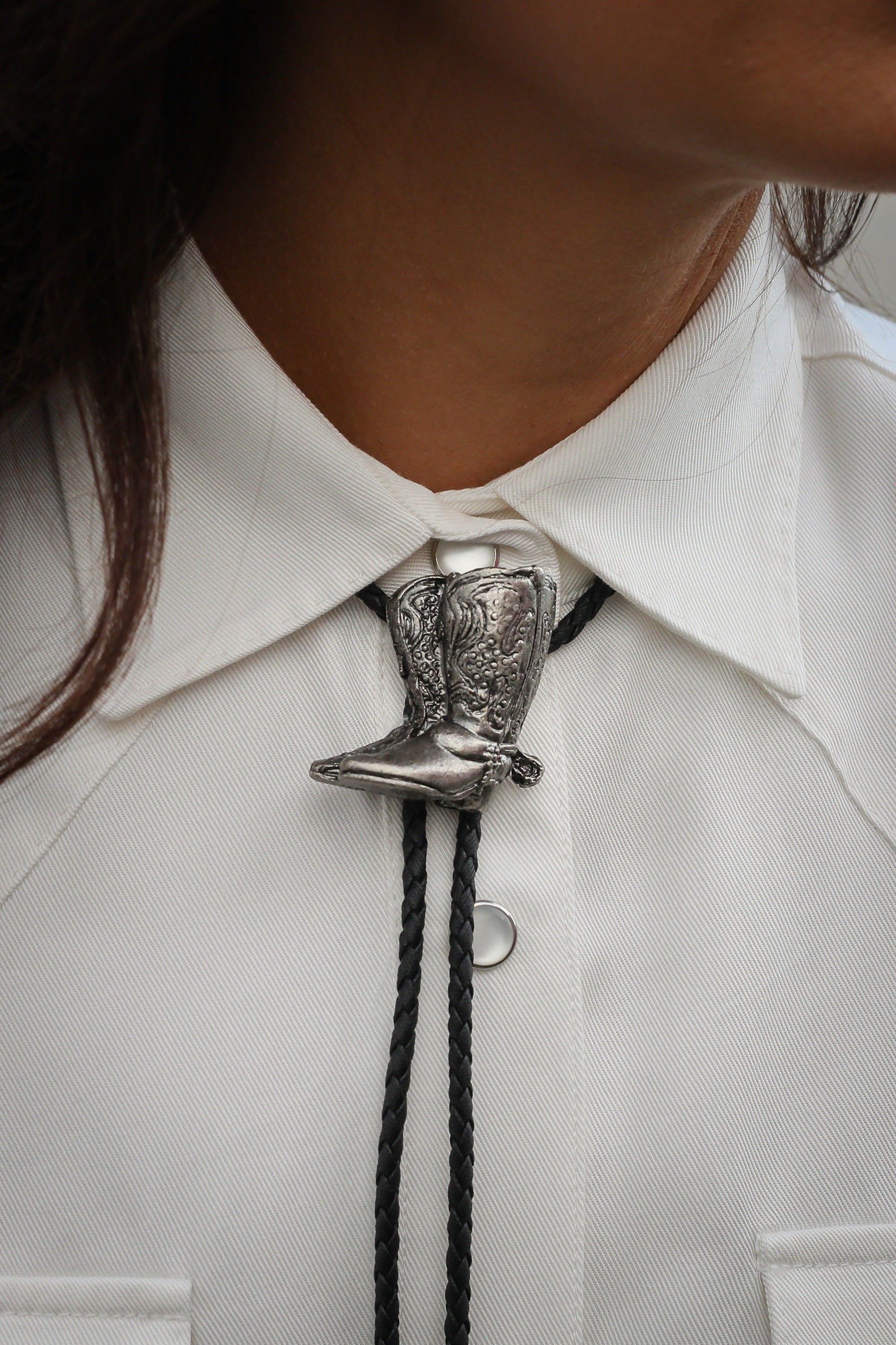 Cowboy Boots Bolo Tie - Five Pieces of the Frontier