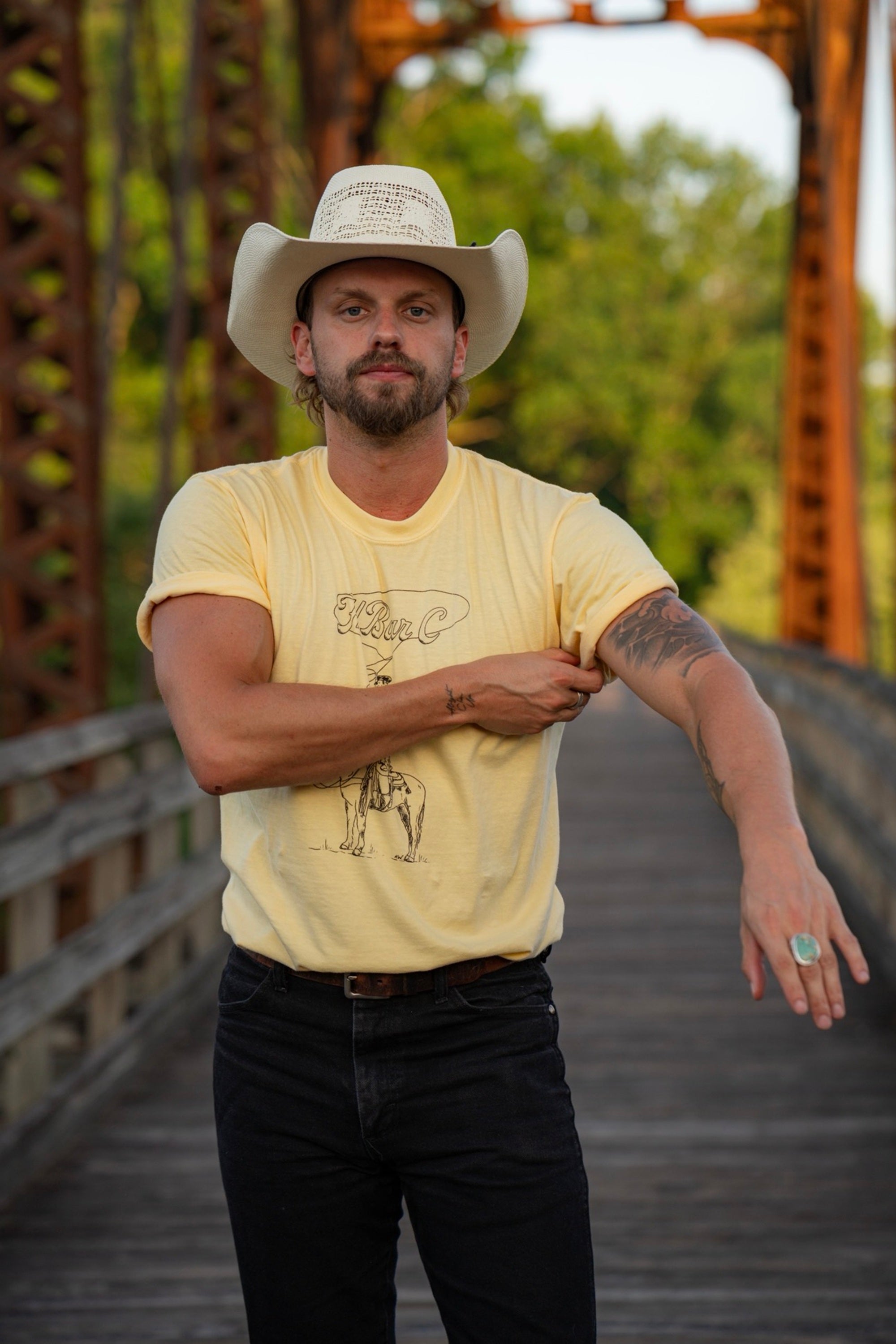 Tall Saddle Yellow