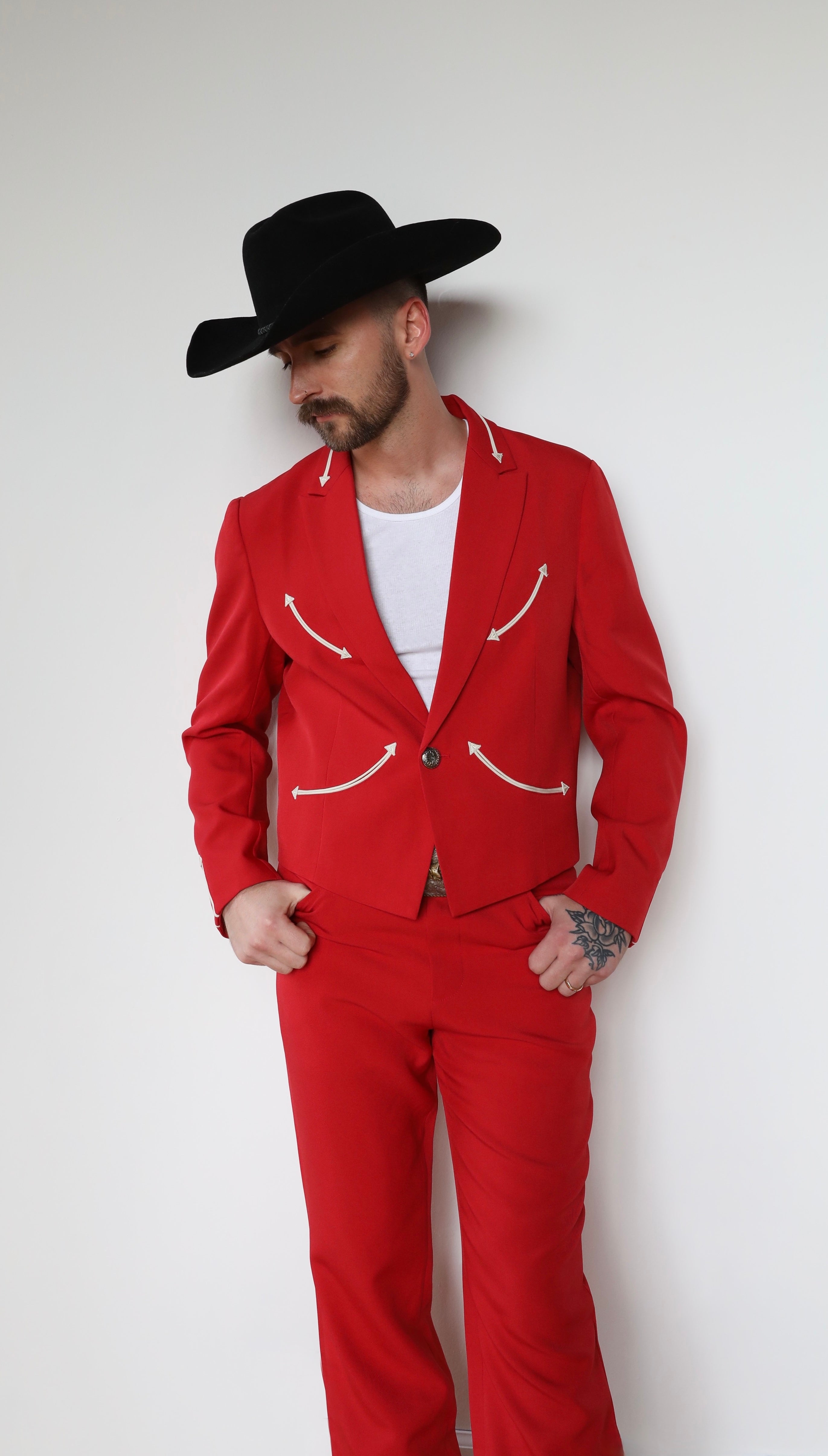Calamity Men's Jacket Red