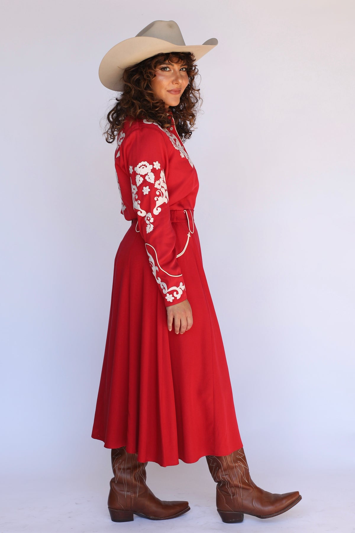 Santa Fe Women's Skirt Red