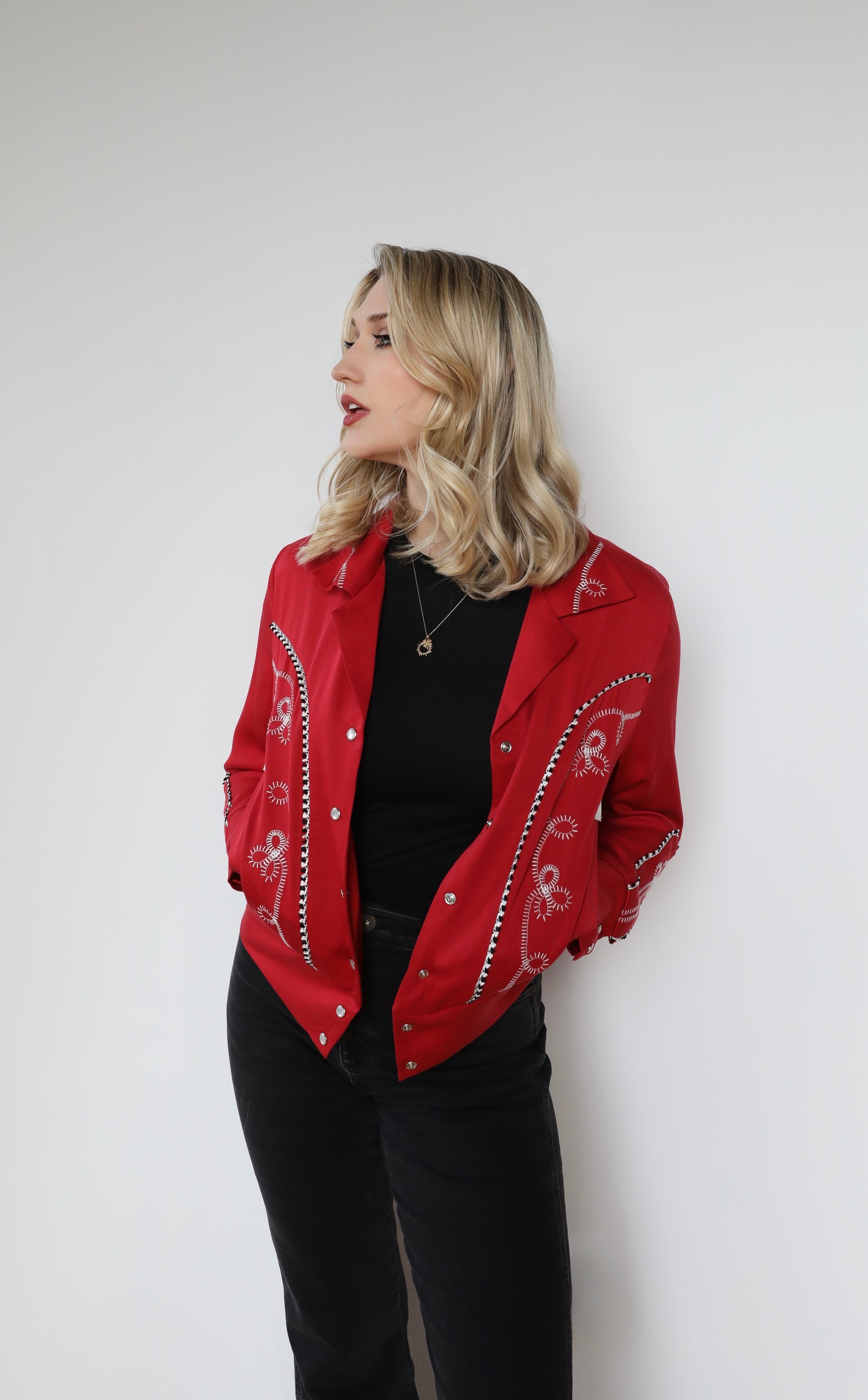 Bolero Women's Jacket Red