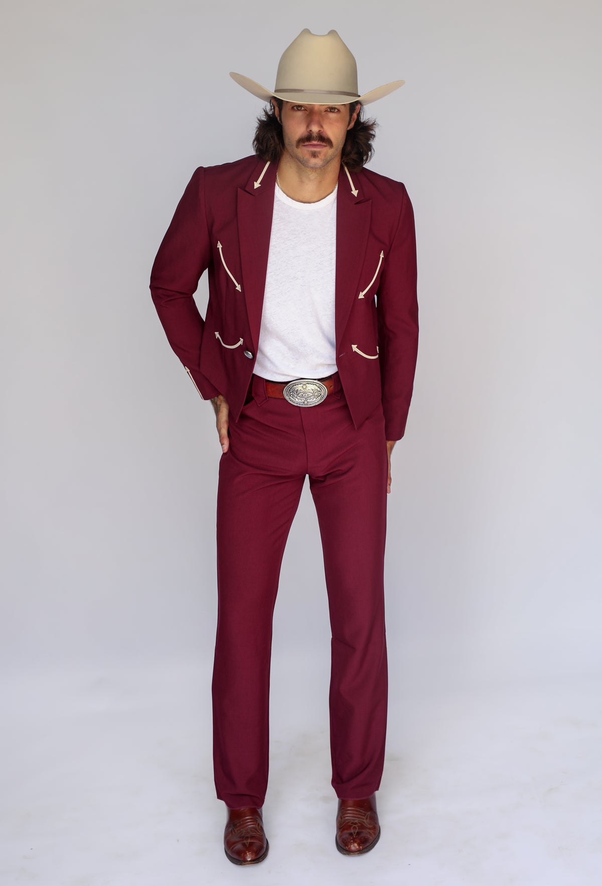 Calamity Men's Jacket Maroon