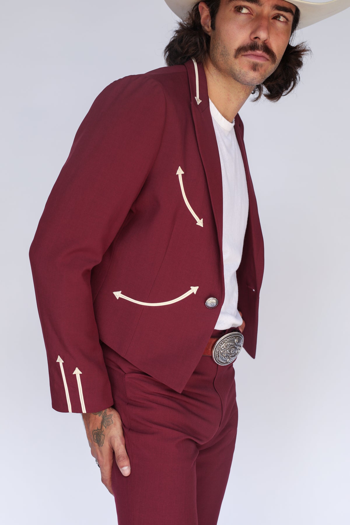 Calamity Men's Jacket Maroon