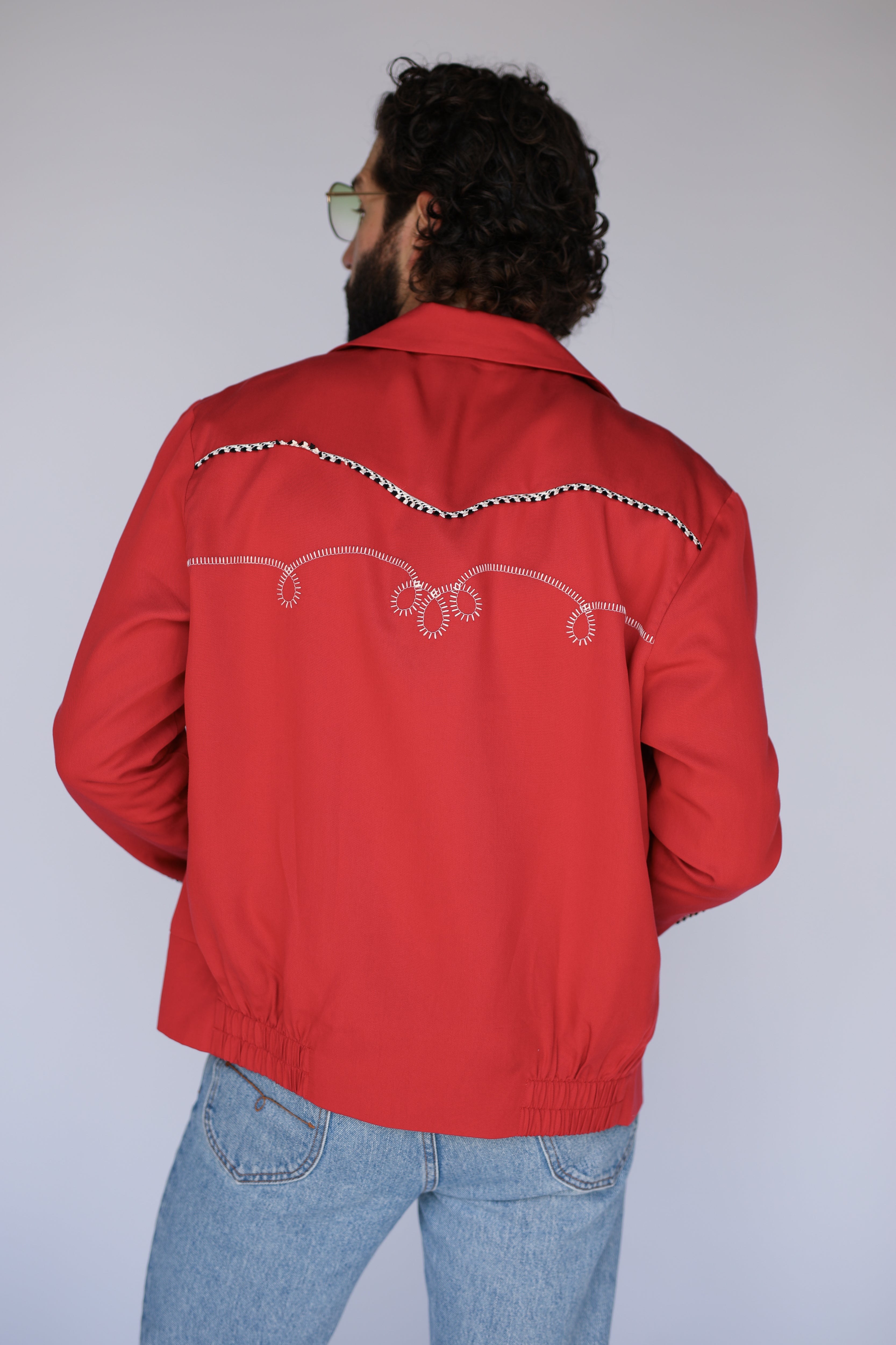Bolero Men's Jacket Red