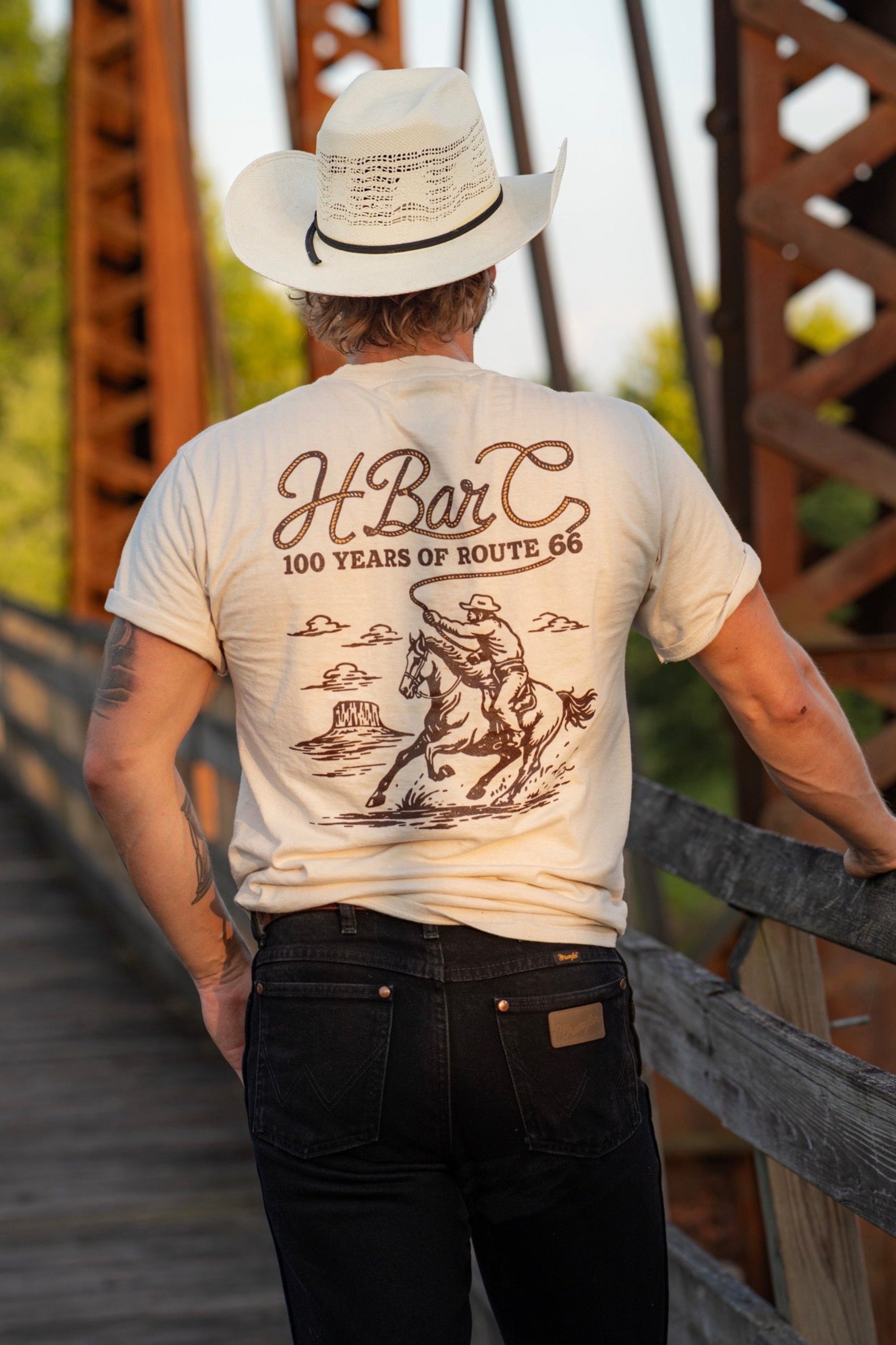 H Bar C T Shirt - Tulsa Rope
