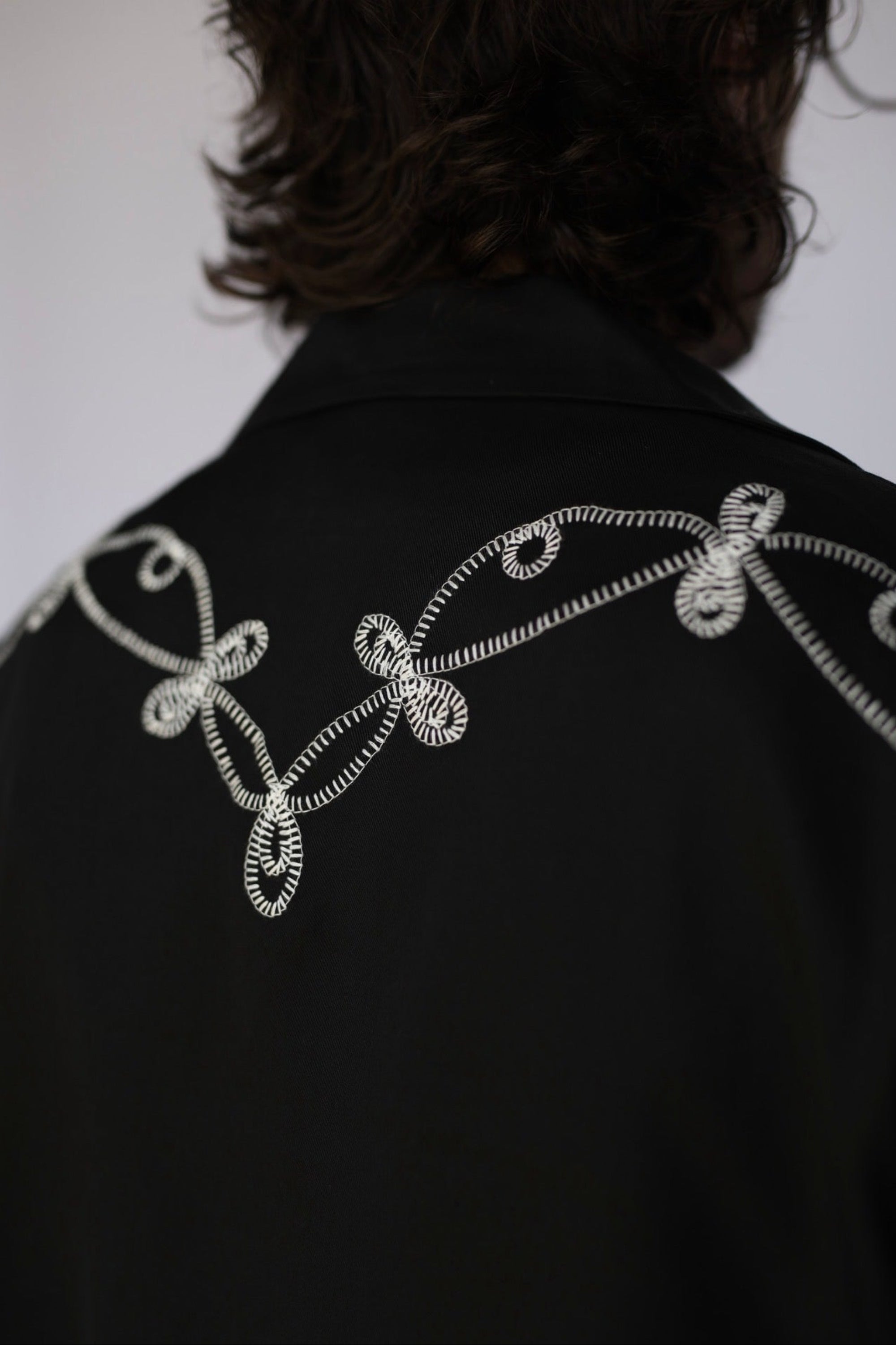 Bolero Men's Jacket - El Patrón - Black and White