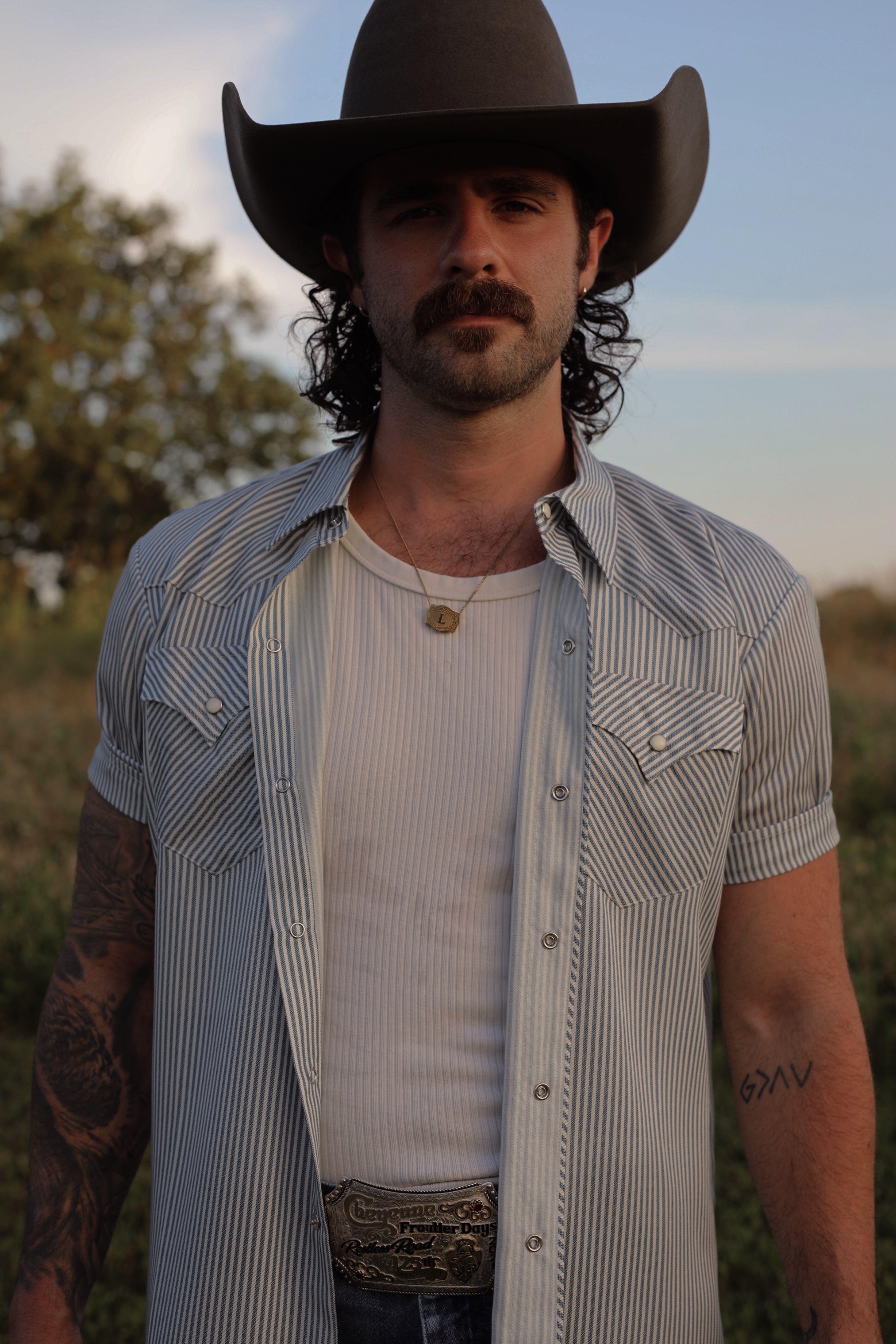 Newport Gray Striped