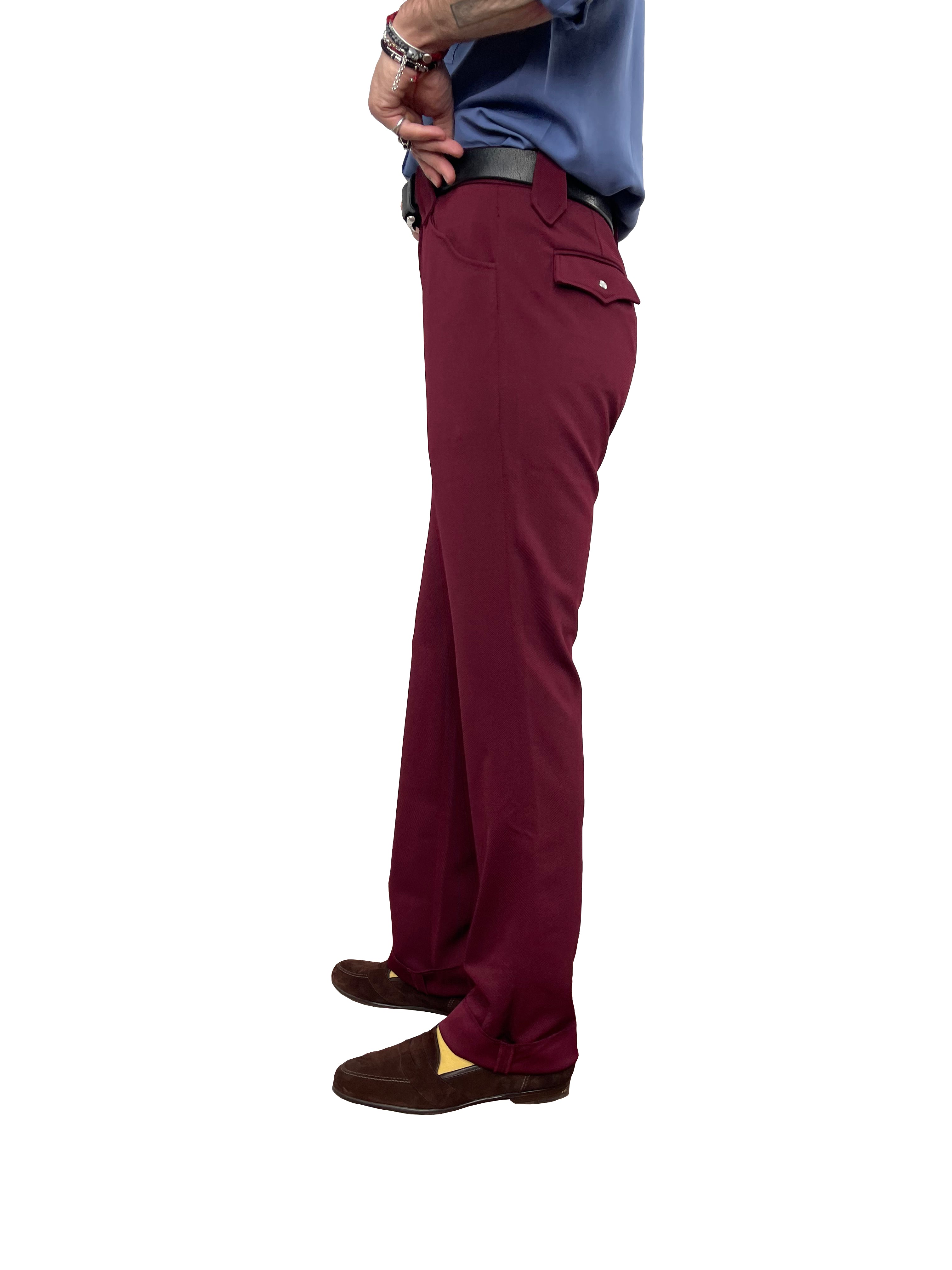 Calamity Men's Suit Maroon