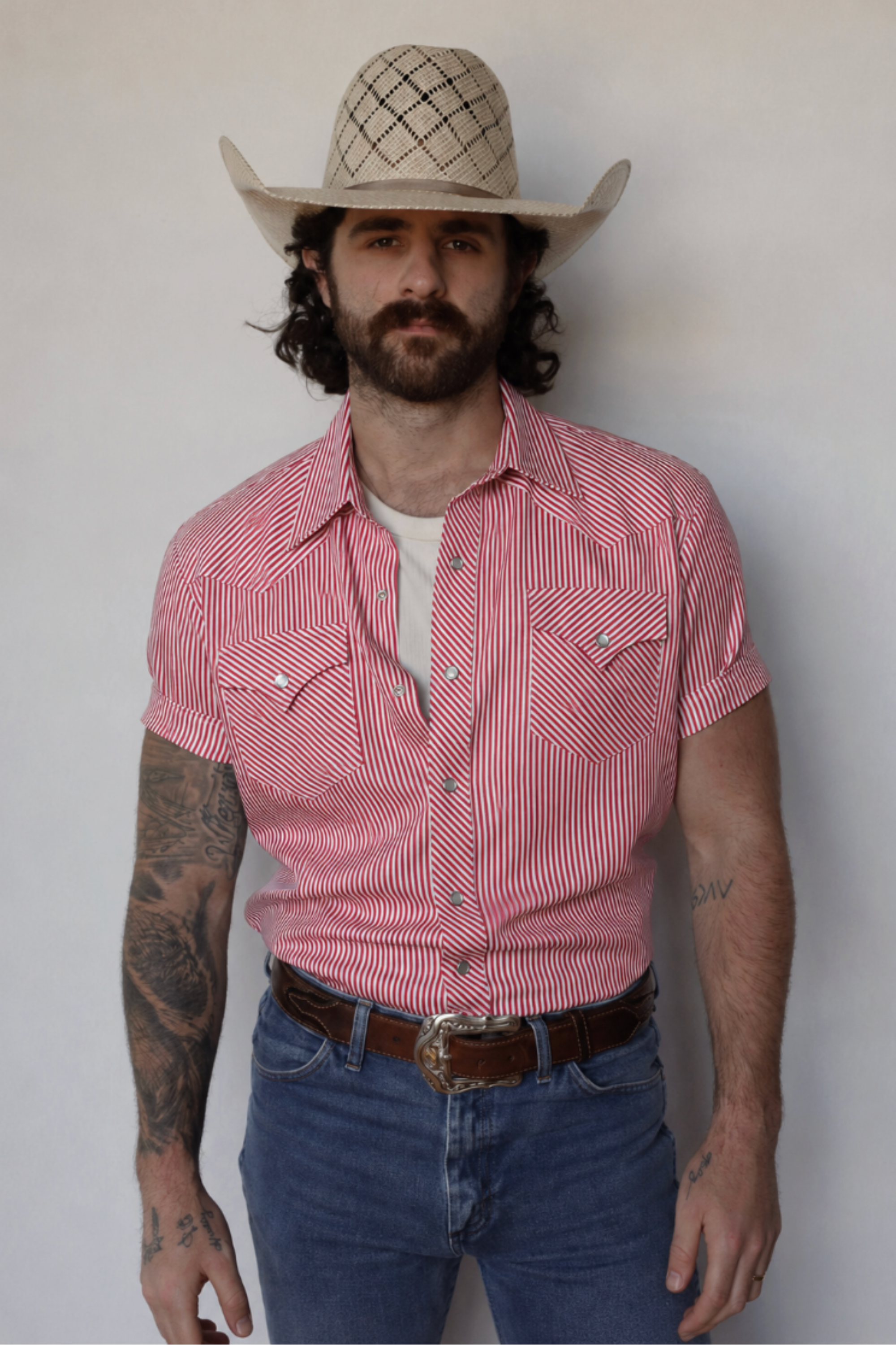 Newport Red Striped