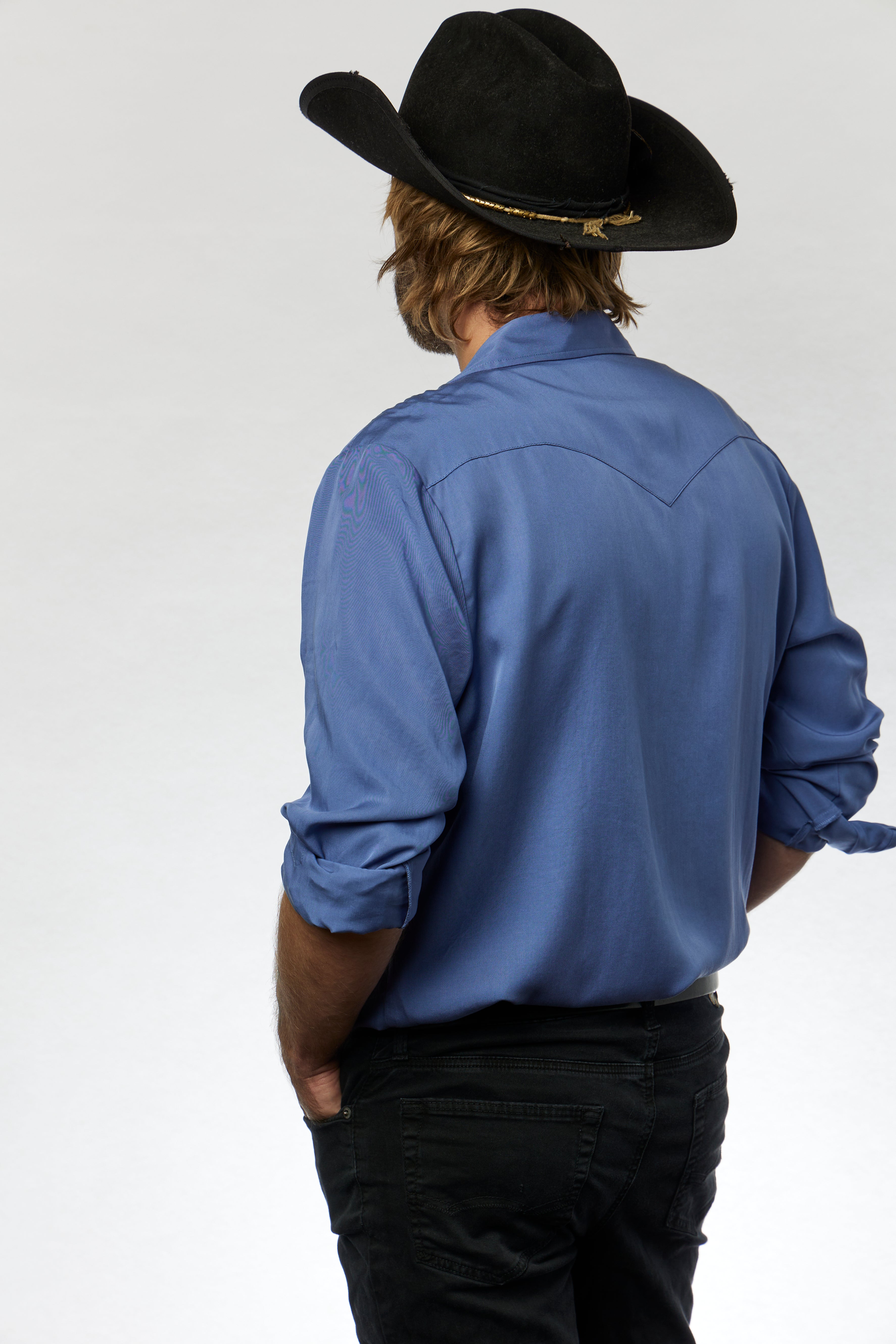 Denver Men's Shirt Periwinkle