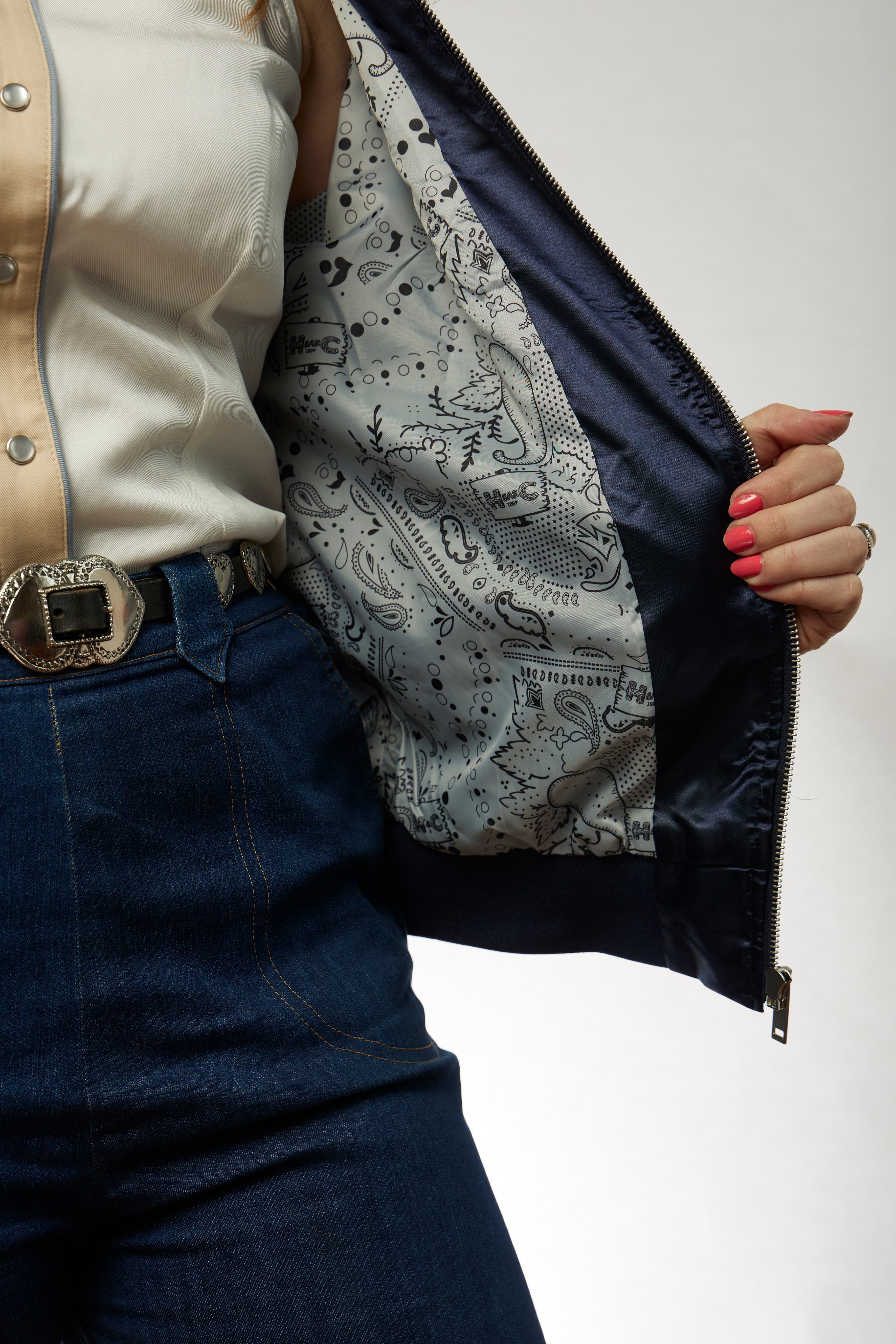 Odessa Women's Tour Jacket Navy