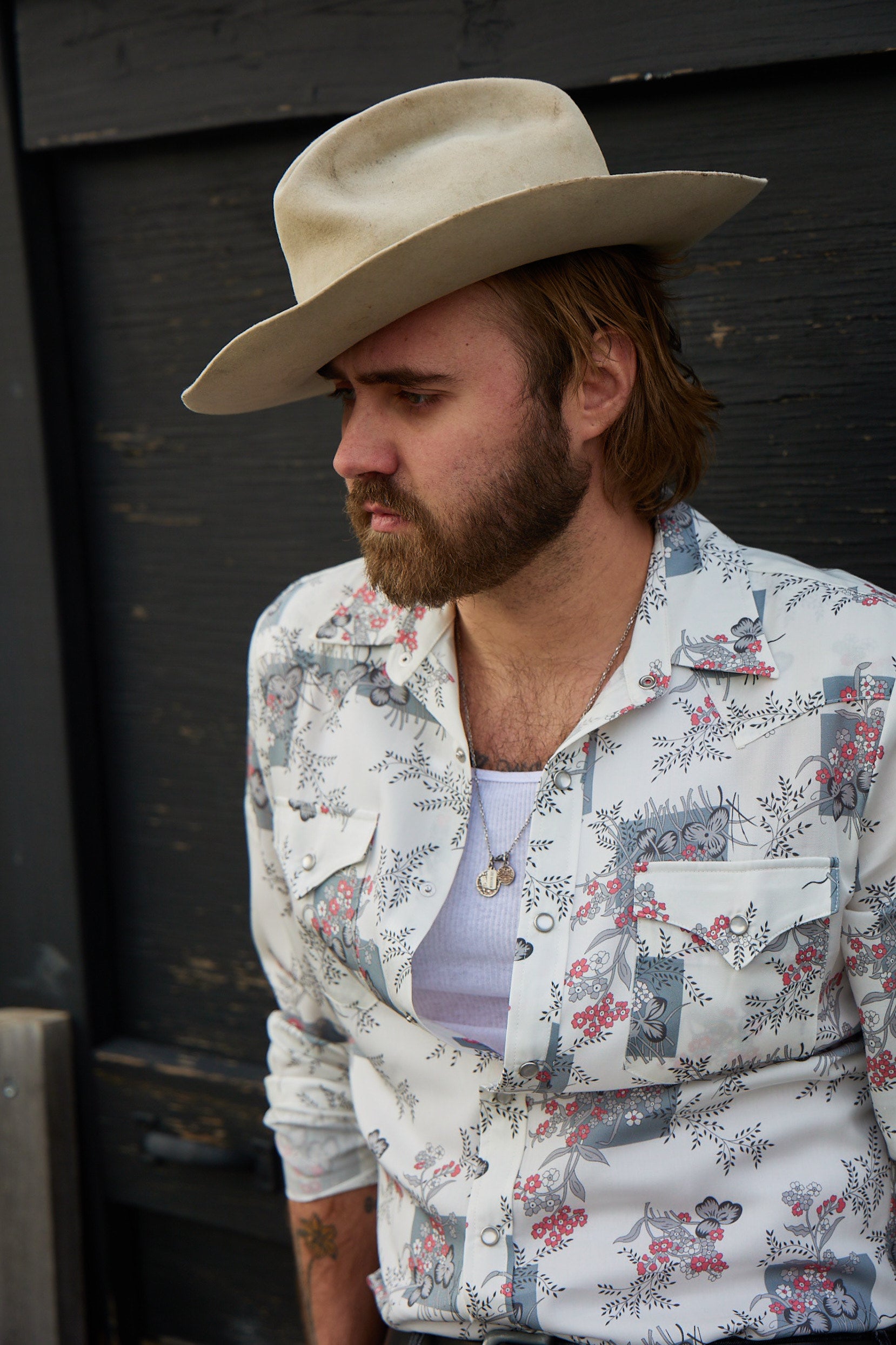 The Visalia Men's Shirt White