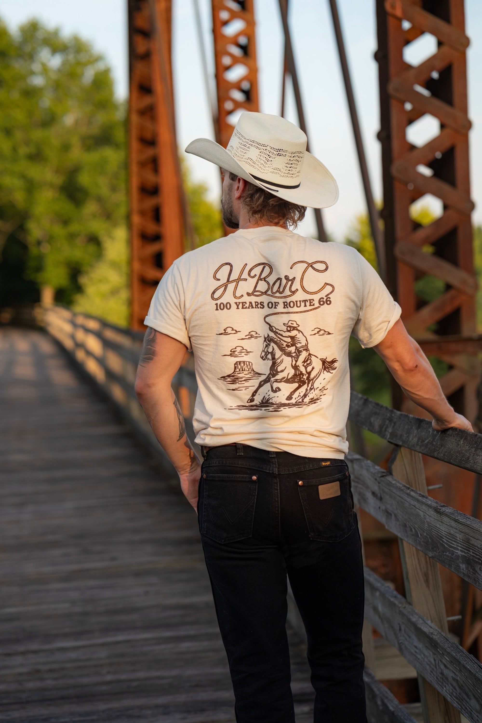 H Bar C T Shirt - Tulsa Rope