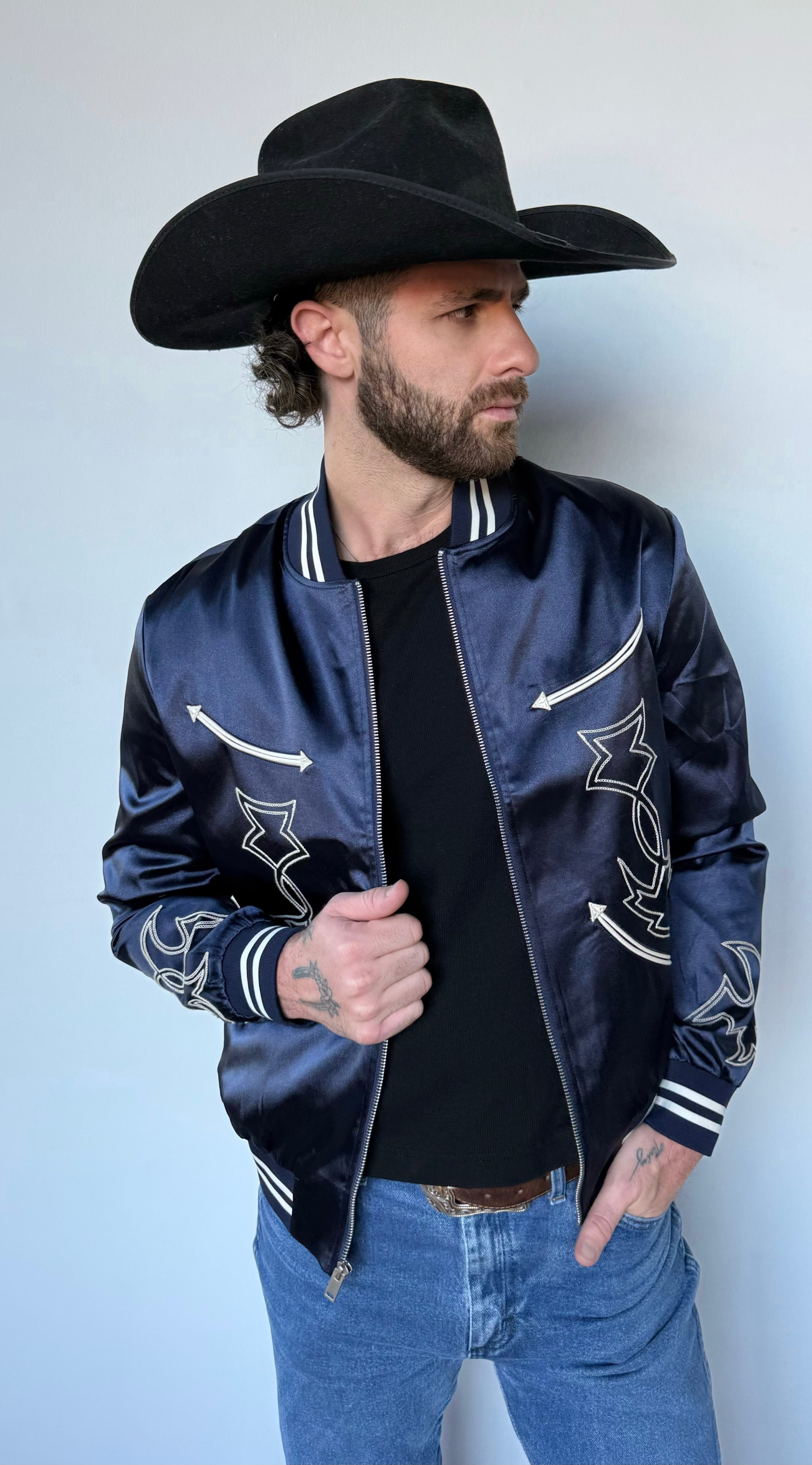 네이비 오데사 투어 재킷