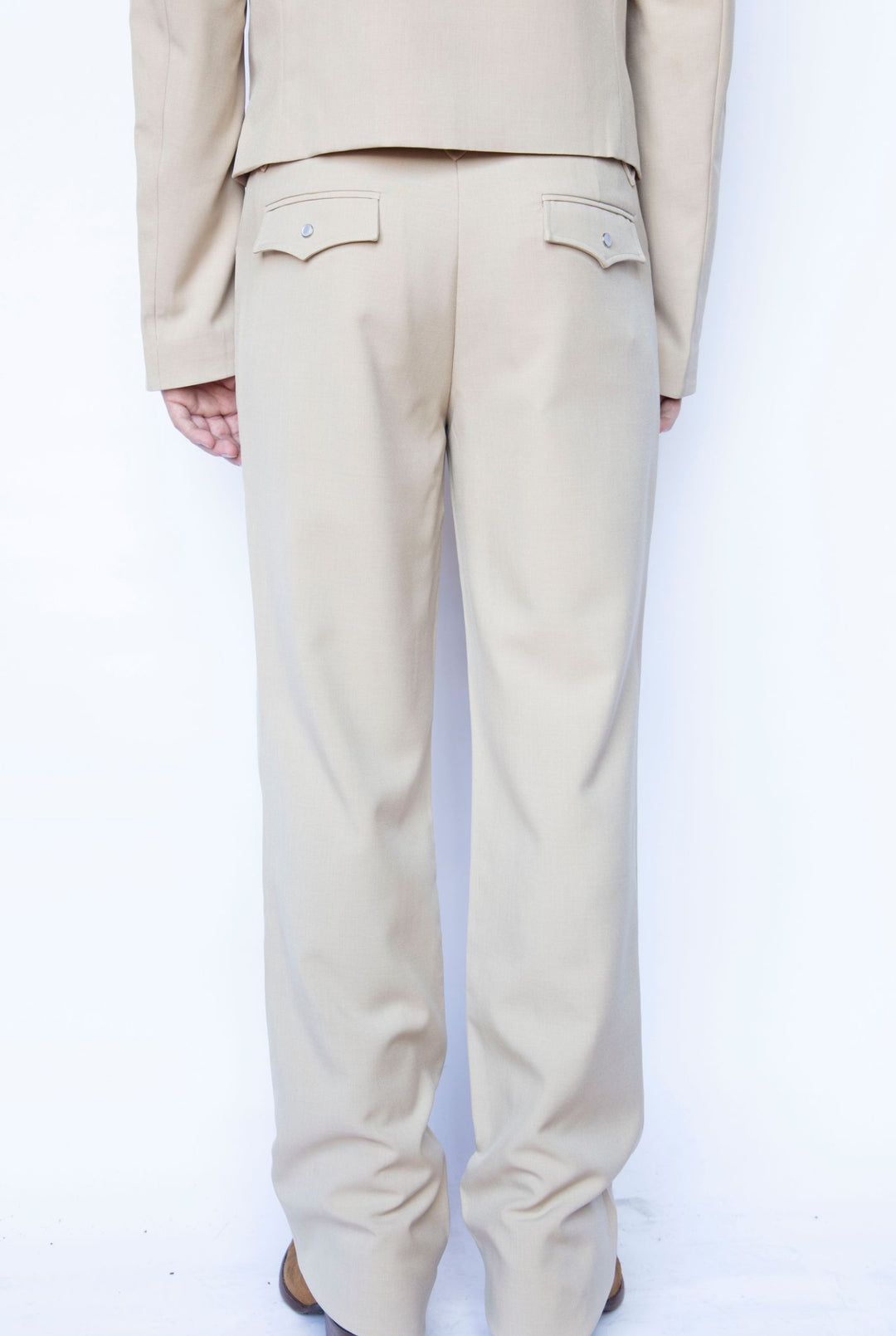 Franklin Unisex Western Pants Tan