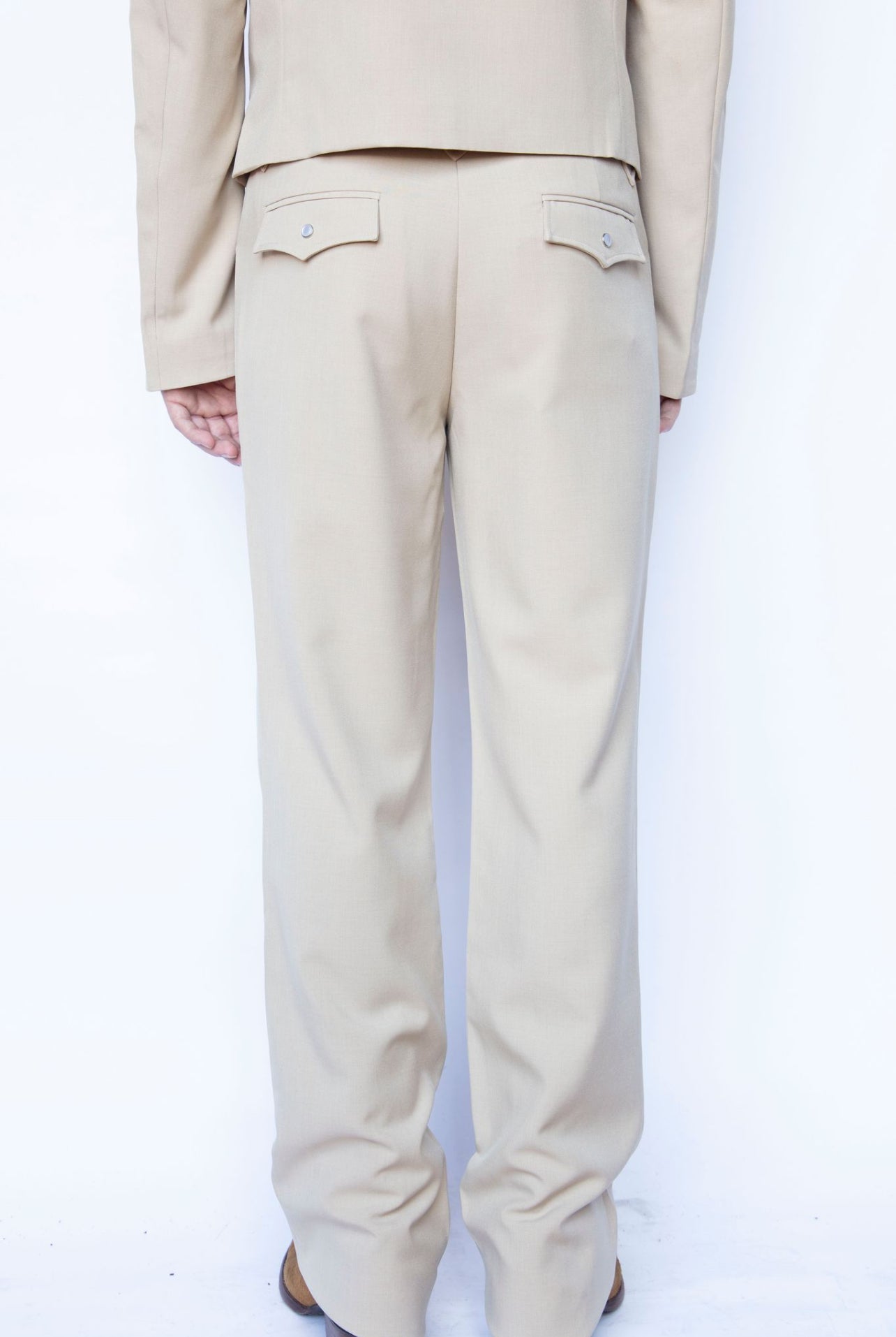 Franklin Unisex Western Pants Tan