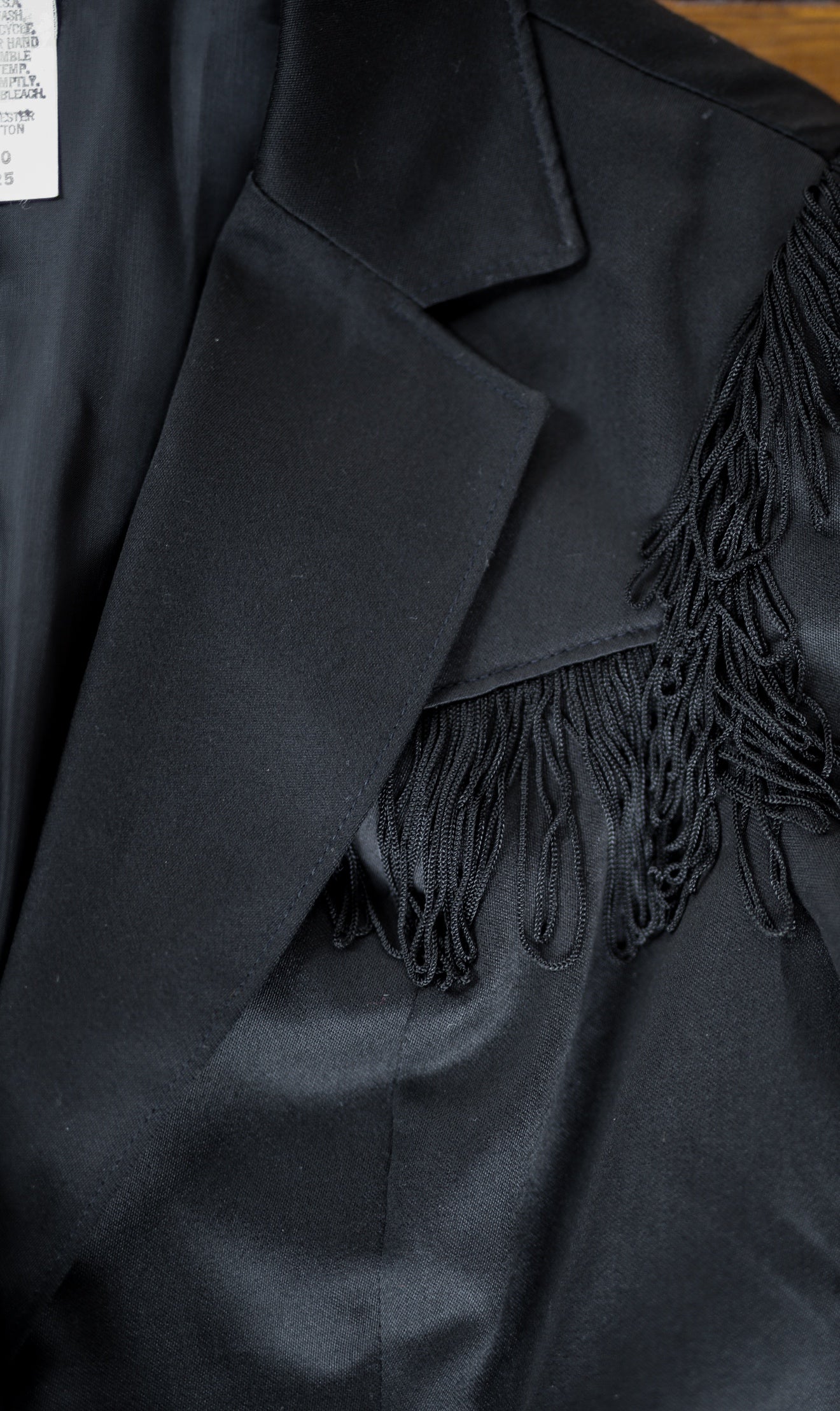 1970'S RODEO BLAZER WITH FRINGE SMALL / MEDIUM