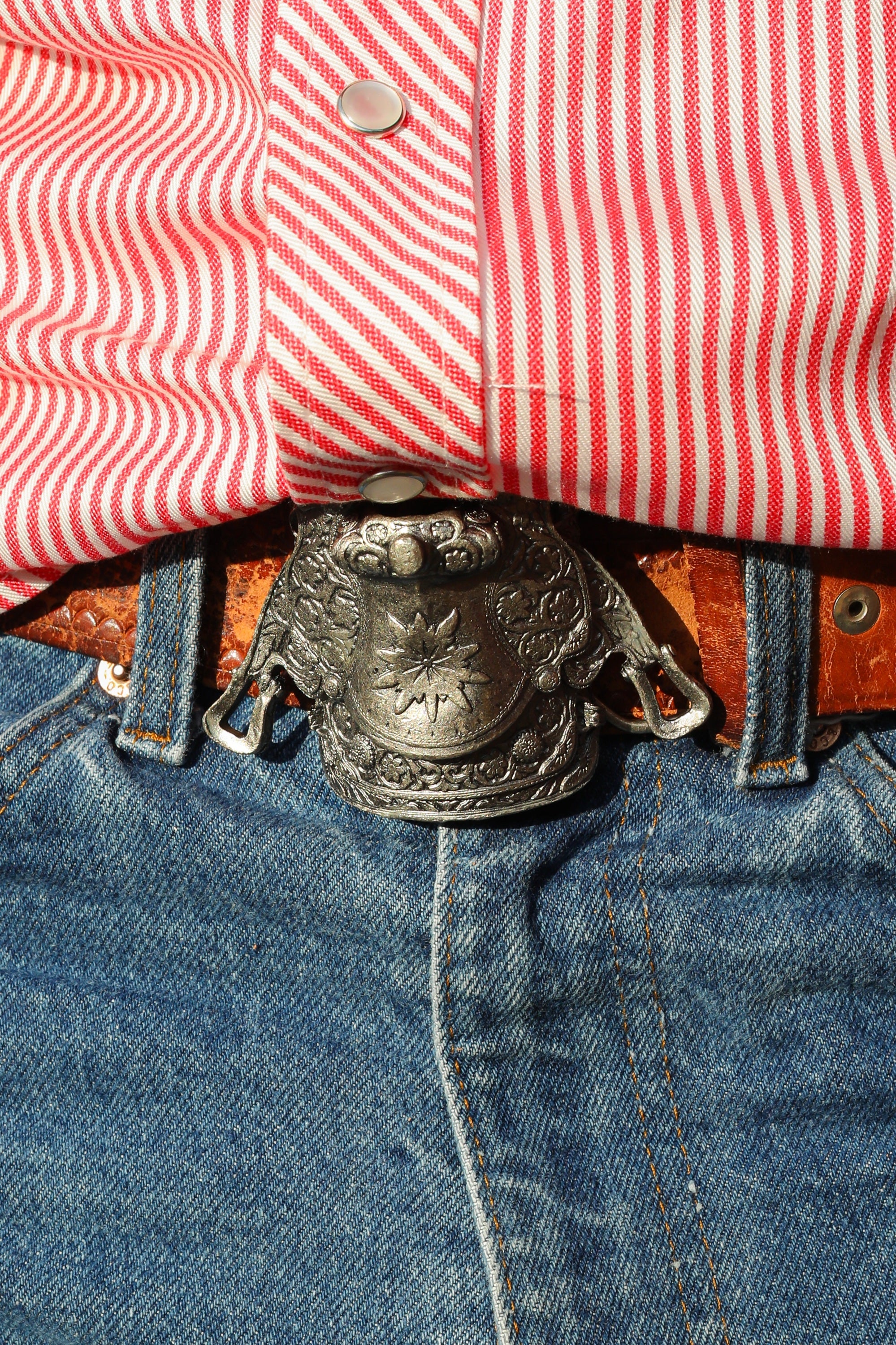 Saddle Belt Buckle - Five Pieces of the Frontier