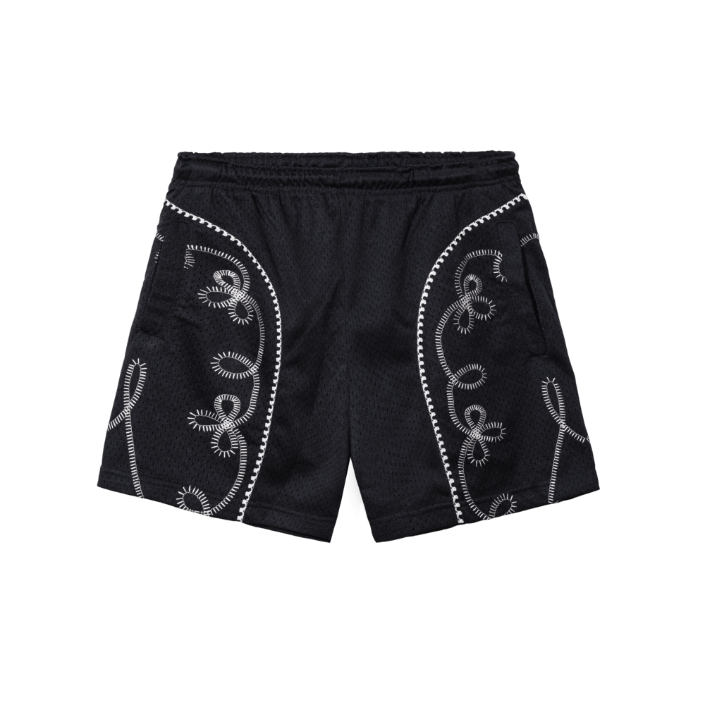 MARKET x H Bar C Bolero contrast-stitched mesh shorts