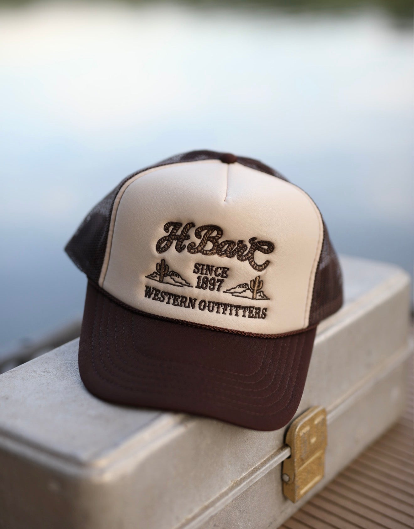 H Bar C Baseball Hat - Tan Rope - Western Outfitters