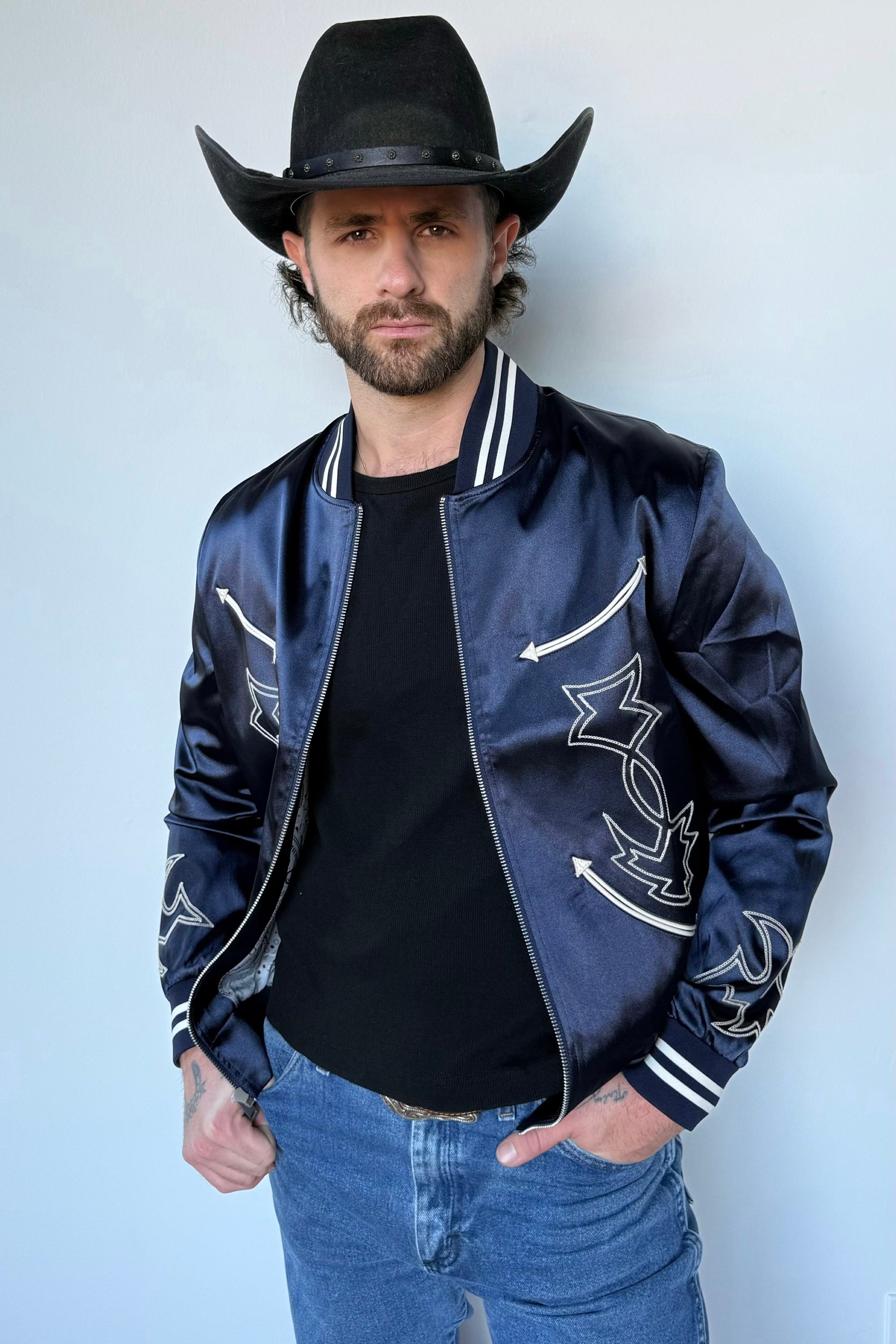 jk01basil　H bar C 　ジャケット Odessa Men's Tour Jacket Navy