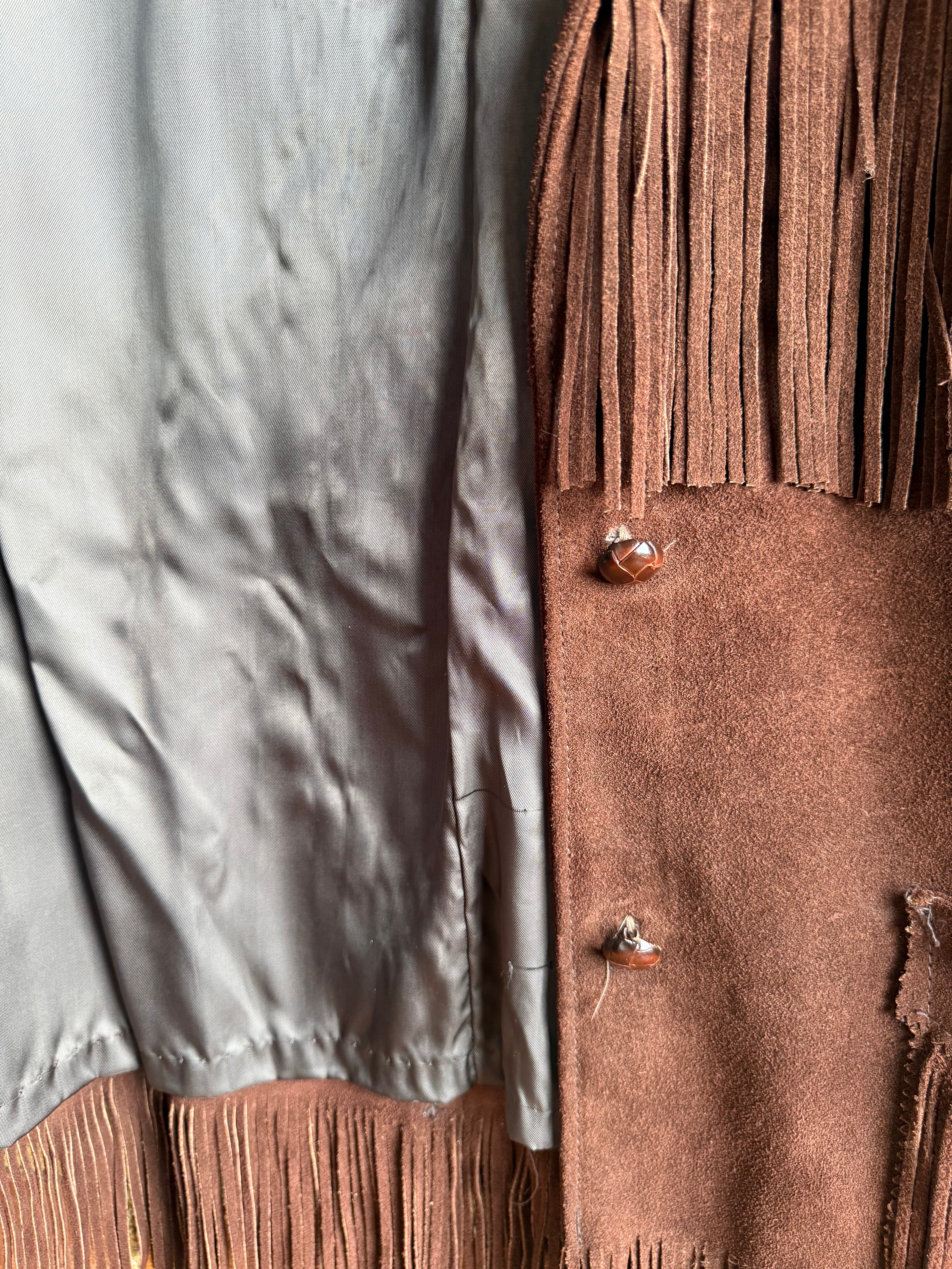 Archive 1960’s Fringe Suede Vintage Jacket